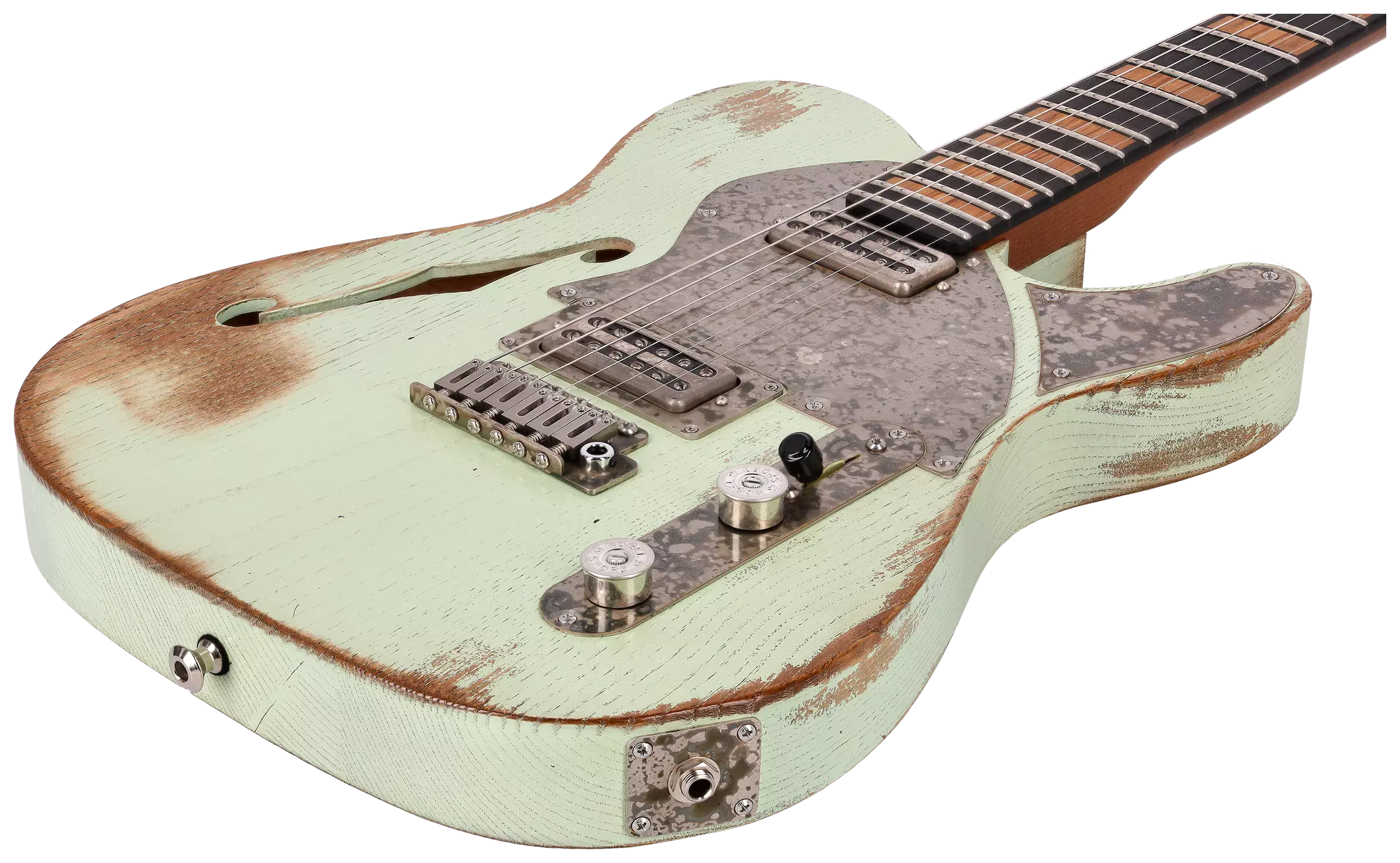 Paoletti Guitars Nancy Lounge Heavy Aged Sage Green #211523 12