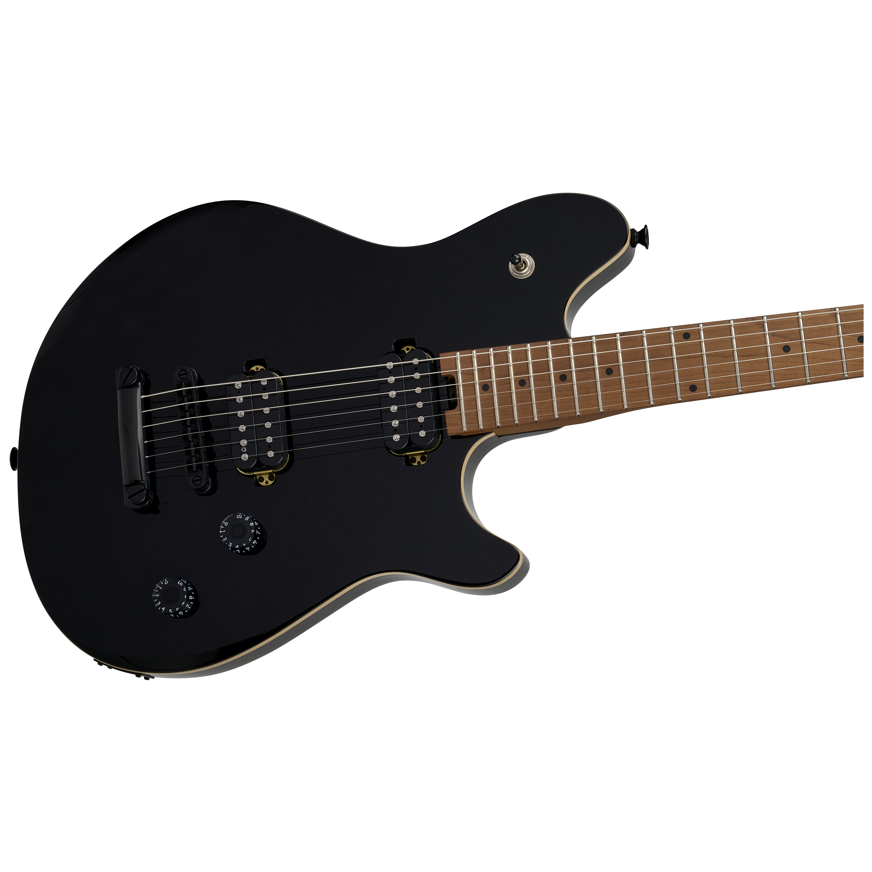 EVH Wolfgang Standard TOM Baked Maple Gloss Black 1