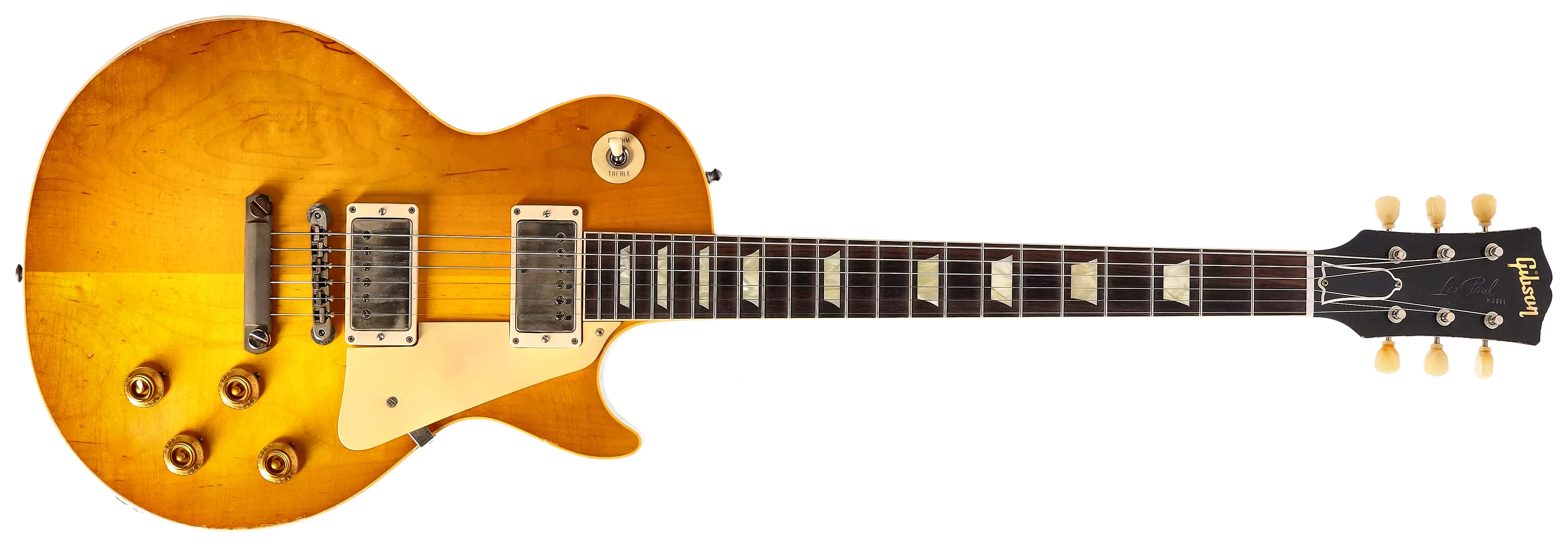 Gibson 1958 Les Paul Standard Reissue Heavy Aged Lemon Burst Murphy Lab #2 1