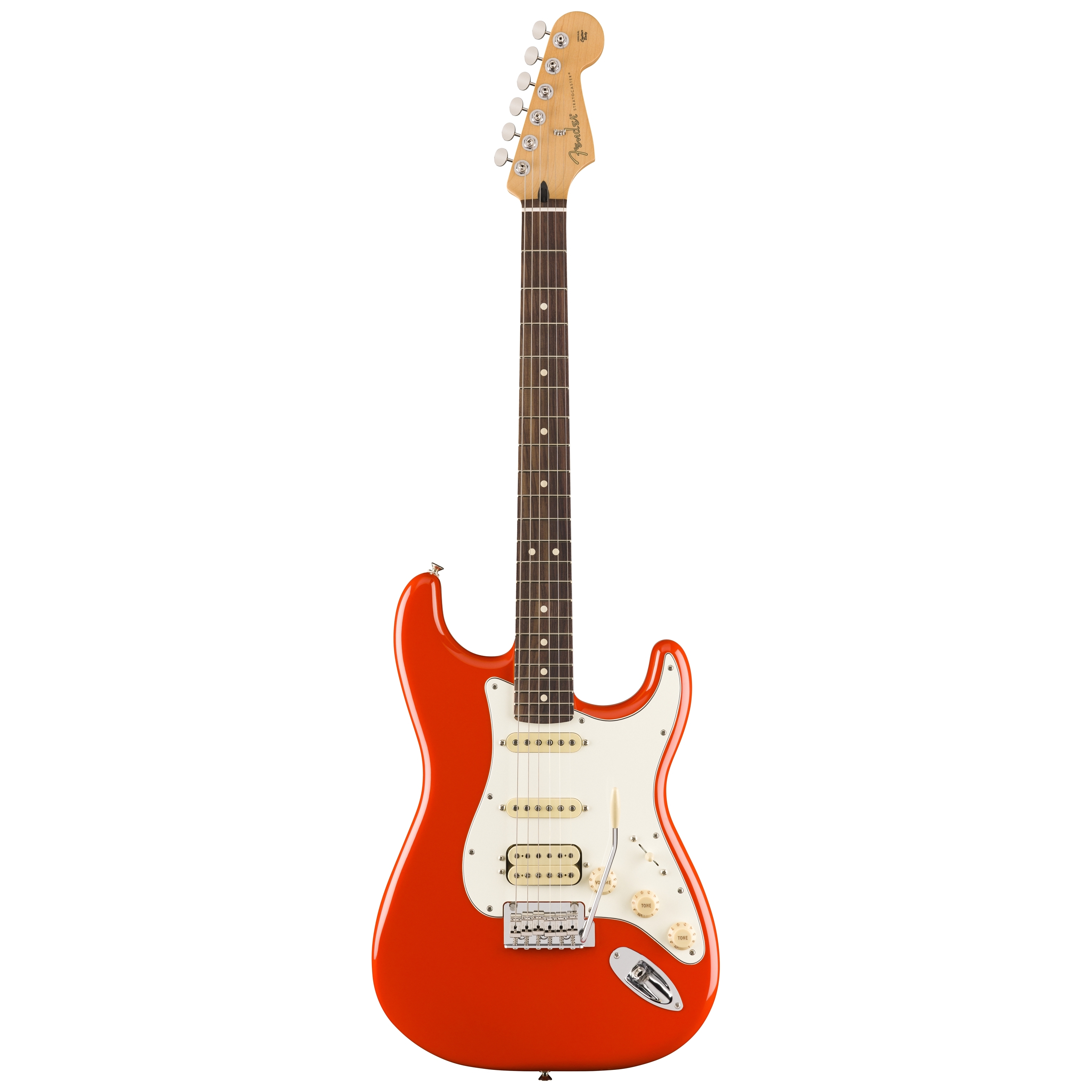 Fender Player II Stratocaster HSS RW Coral Red 4