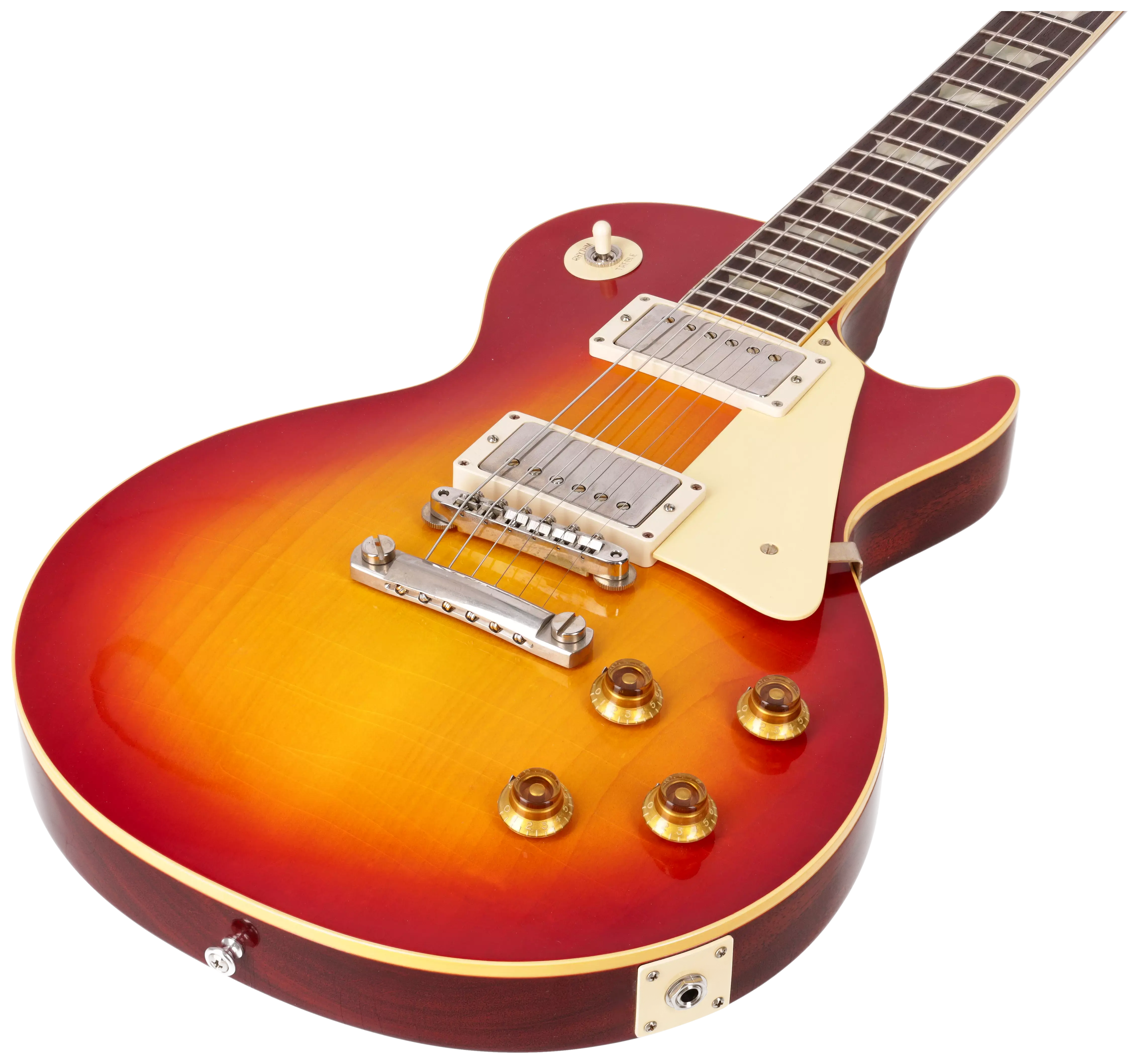 Gibson 1958 Les Paul Standard Reissue Ultra Light Aged Washed Cherry Sunburst Murphy Lab #1 5