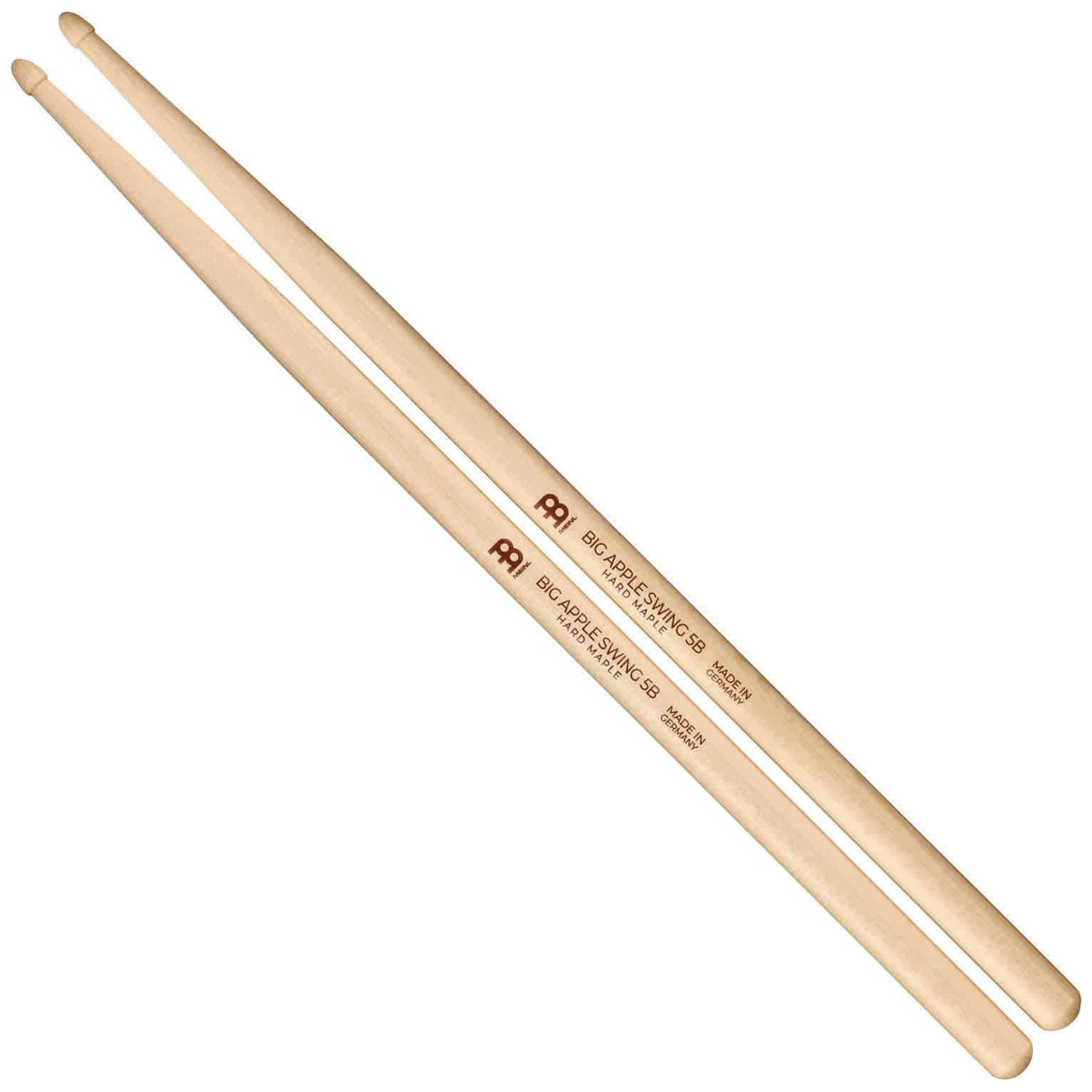 Meinl Stick Brush - Meinl Stick Brush SB124 - Big Apple Swing 5B Drumstick Hard Maple