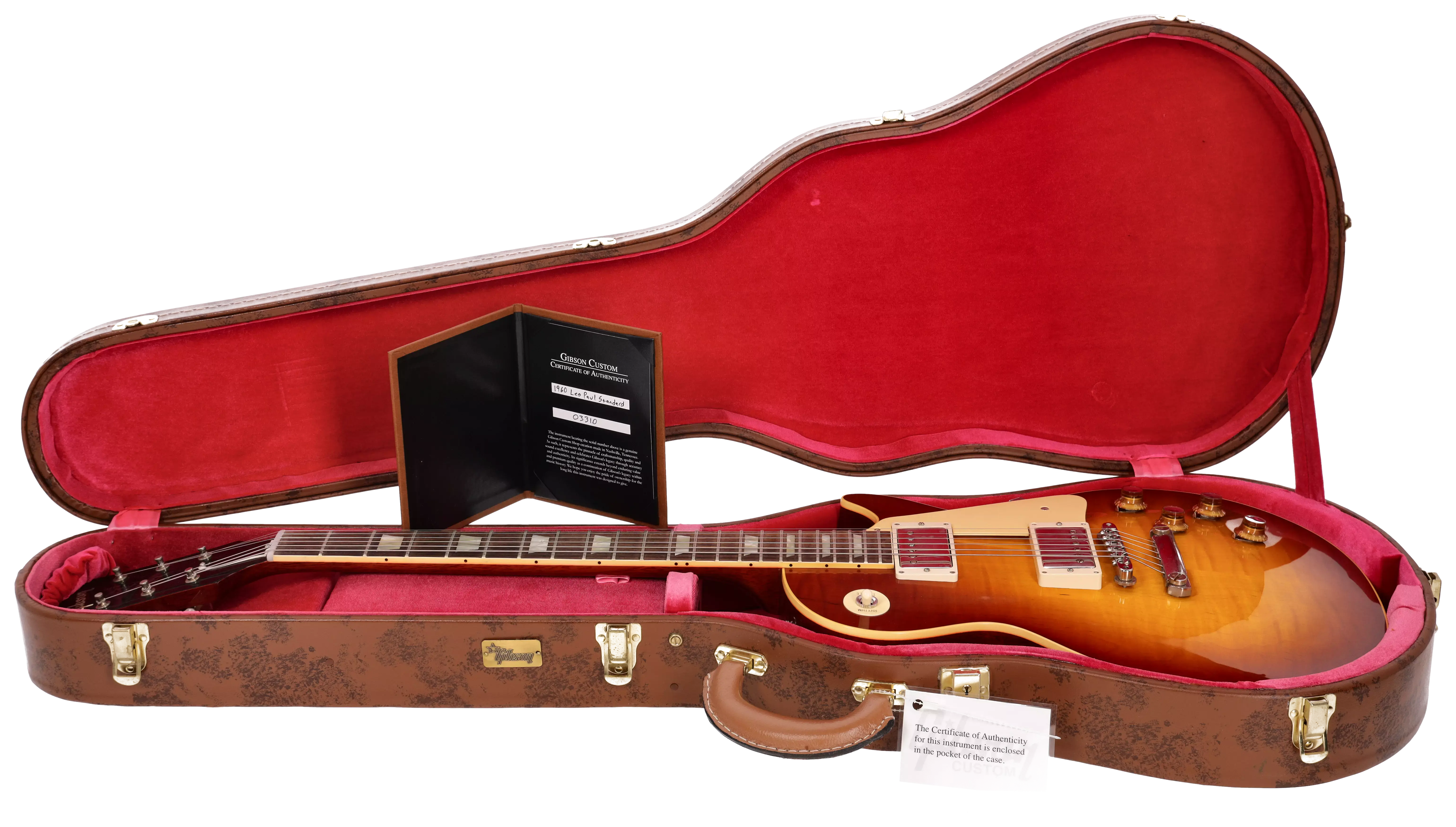 Gibson Les Paul Standard 1960 Reissue VOS Iced Tea Burst #2 19