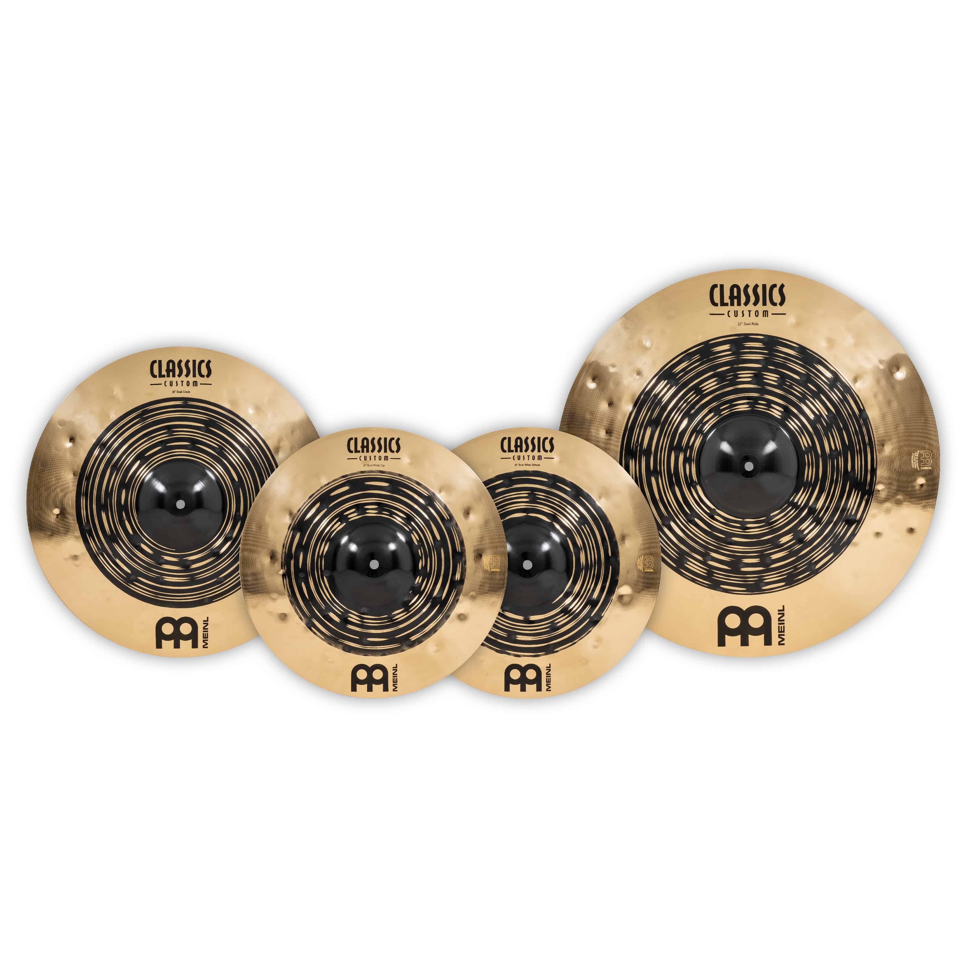 Meinl Cymbals CCDU-CS1 - Classics Custom Dual Complete Cymbal Set 1