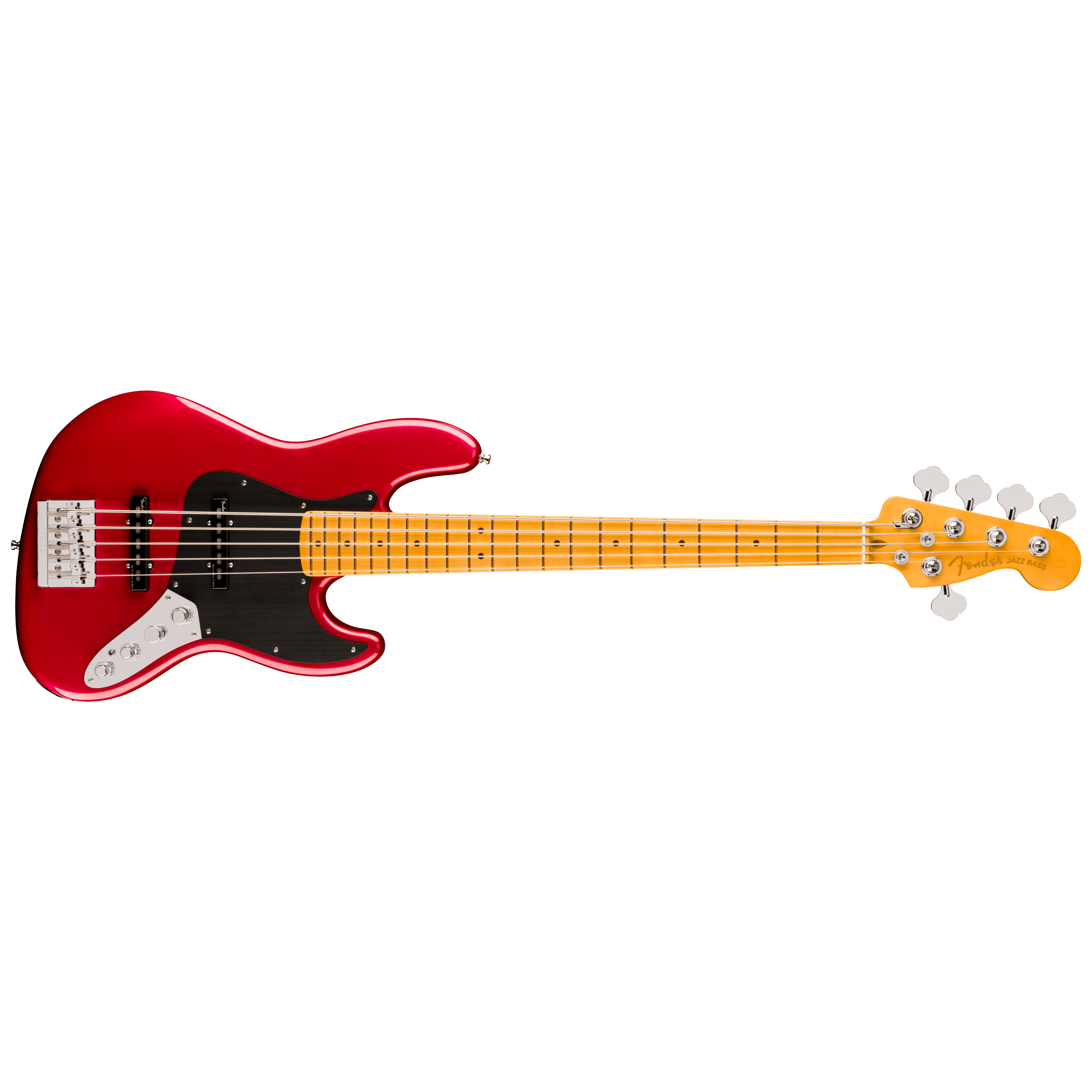 Fender American Ultra II Jazz Bass V MN Sinister Red 5