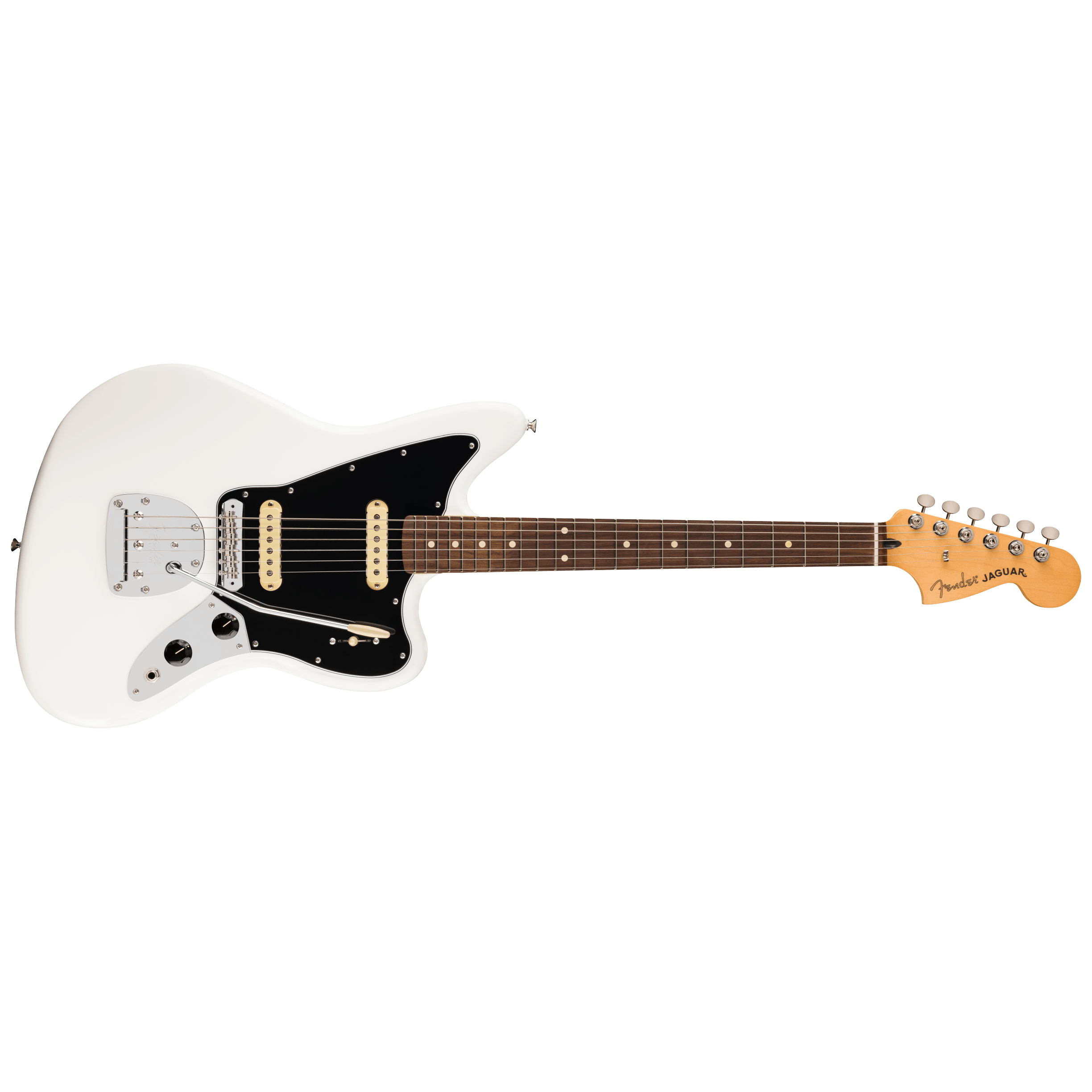 Fender Player II Jaguar RW Polar White 5