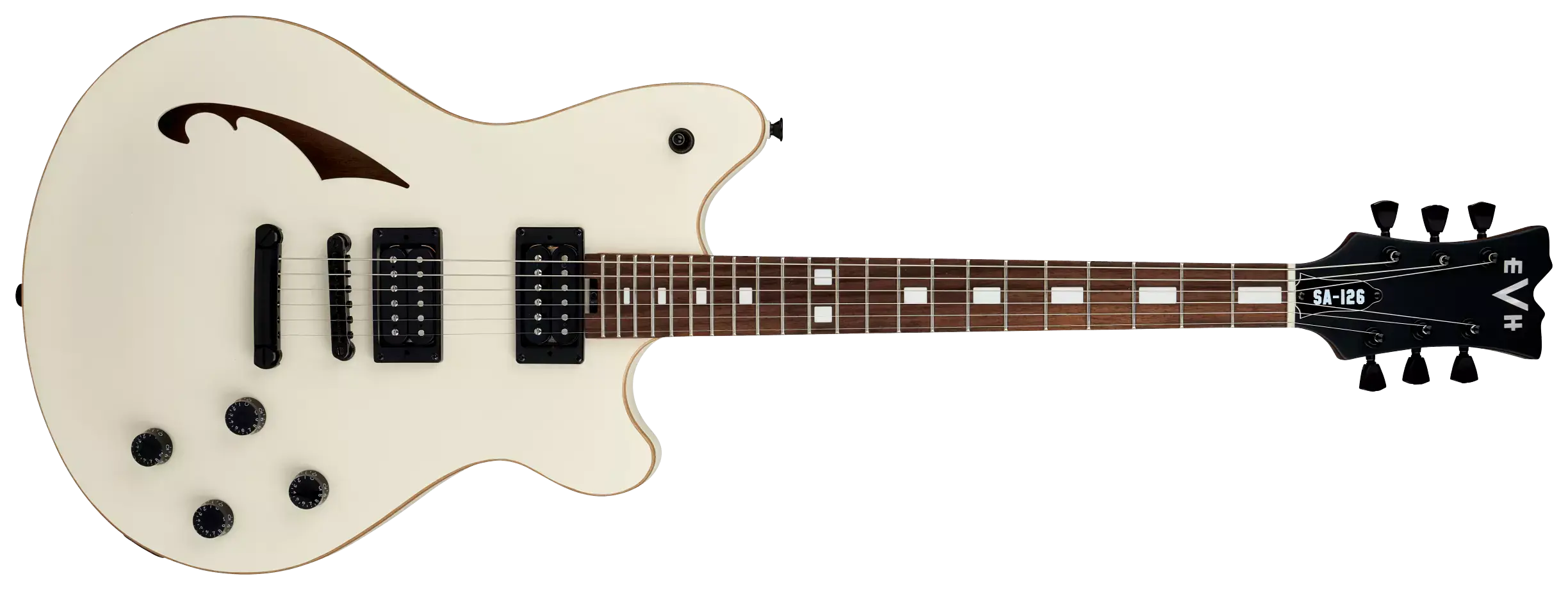 EVH SA-126 Standard Satin Vintage White 6