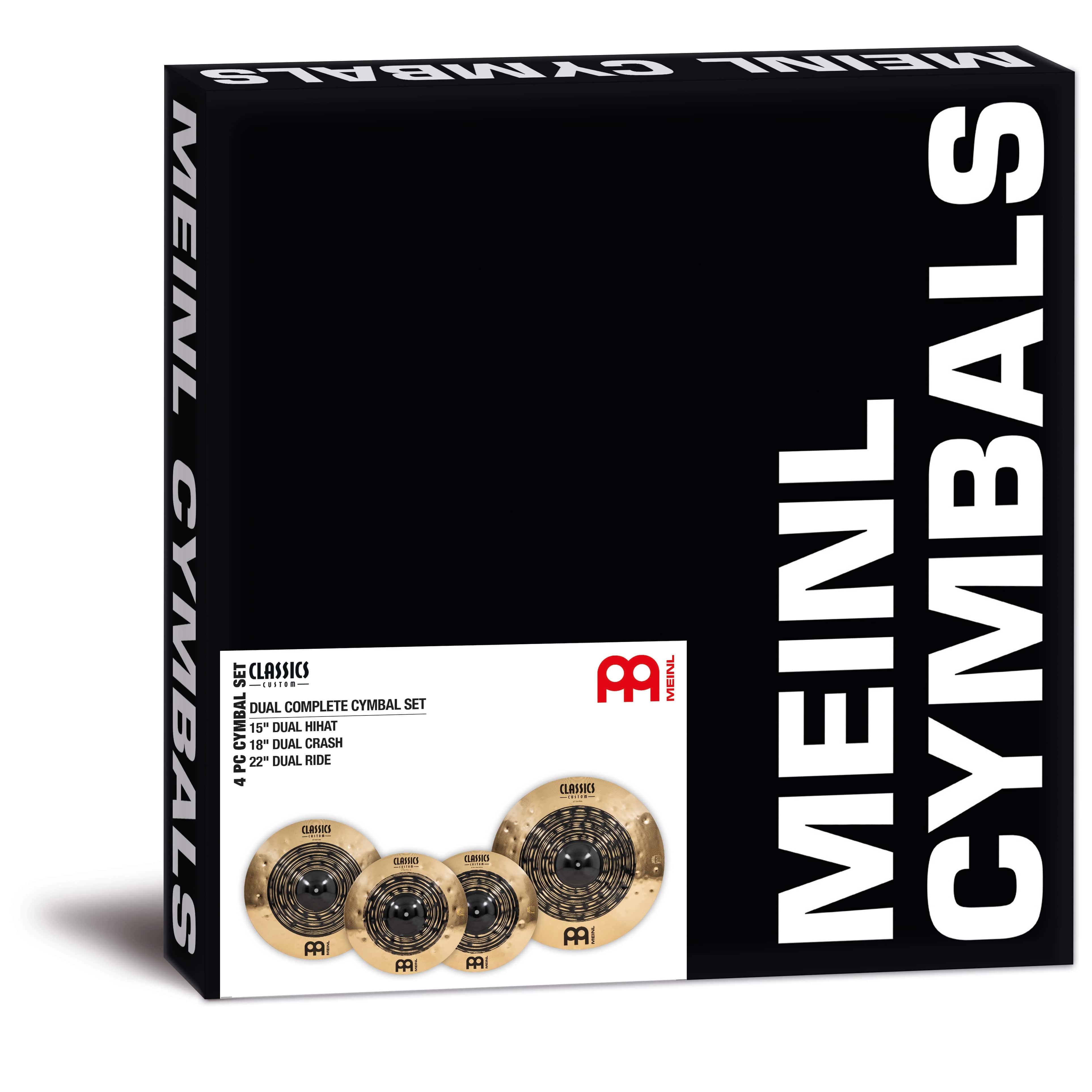 Meinl Cymbals CCDU-CS1 - Classics Custom Dual Complete Cymbal Set 2