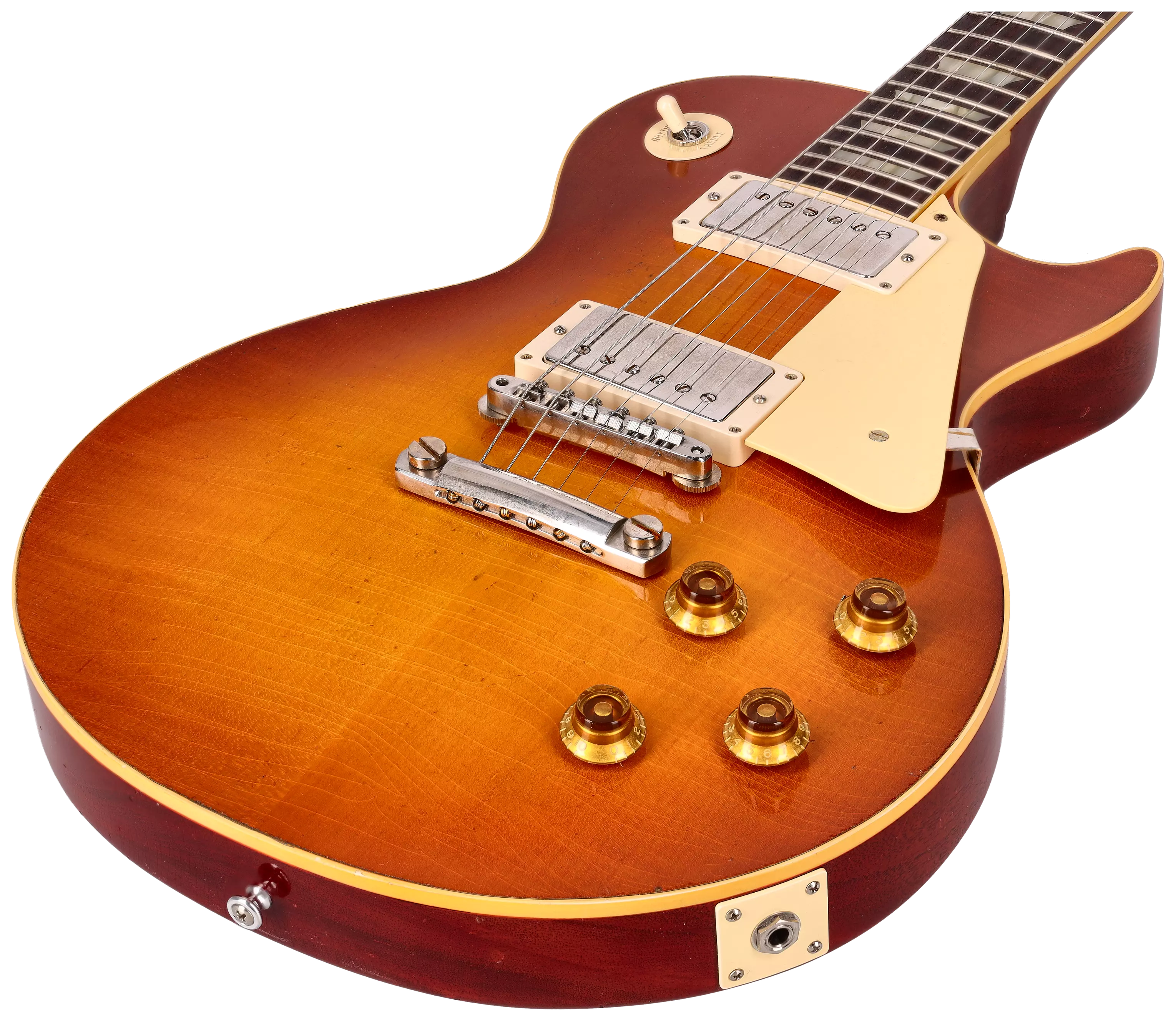 Gibson 1958 Les Paul Standard Iced Tea Burst Light Aged Murphy Lab session Select #R831181 5