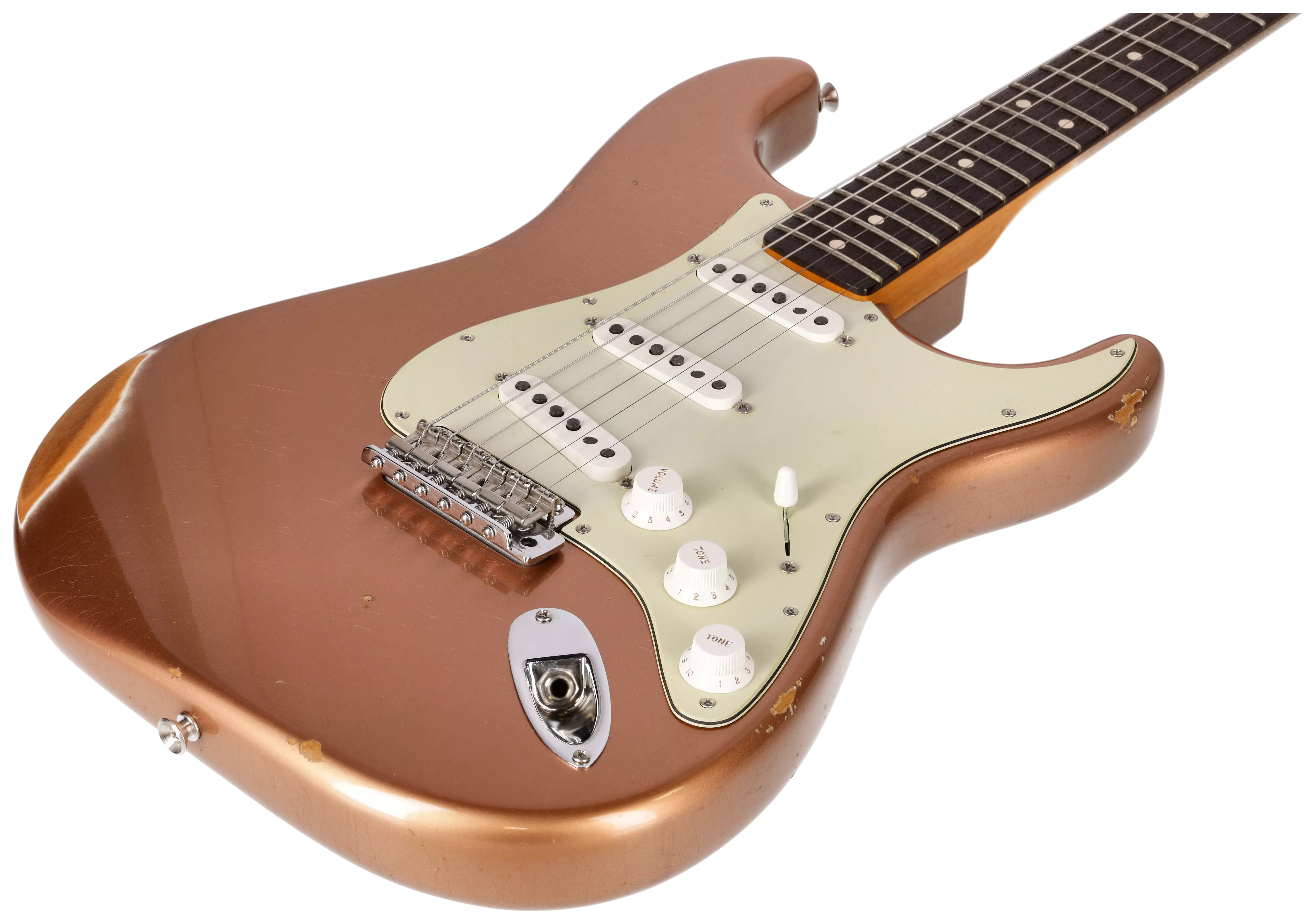 Fender Custom Shop 1963 Stratocaster Relic Aged Copper Metallic #3 4