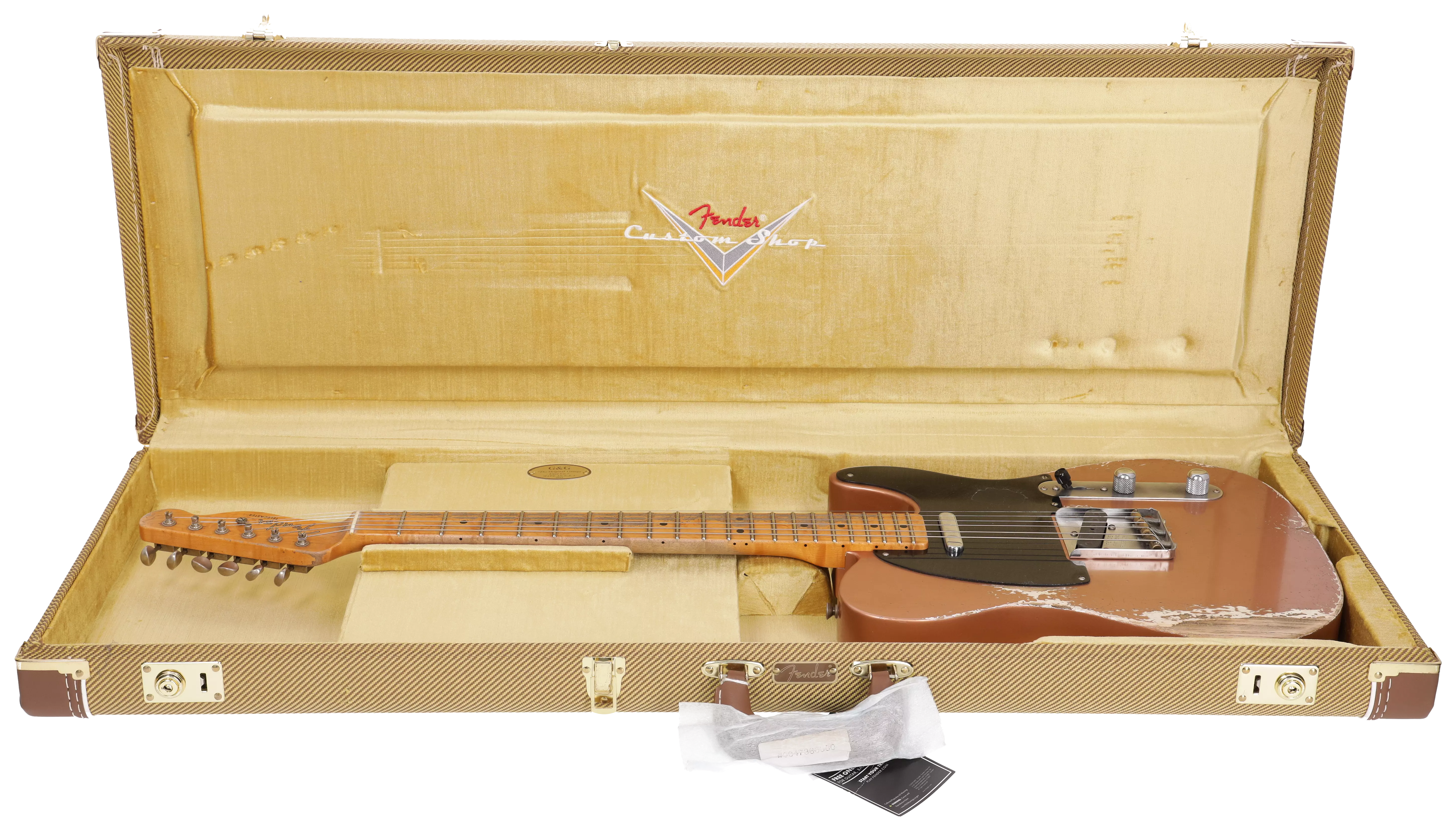 Fender Custom Shop 1952 Telecaster HVREL COP MBAH Heavy Relic Masterbuilt Andy Hicks #R135222 18