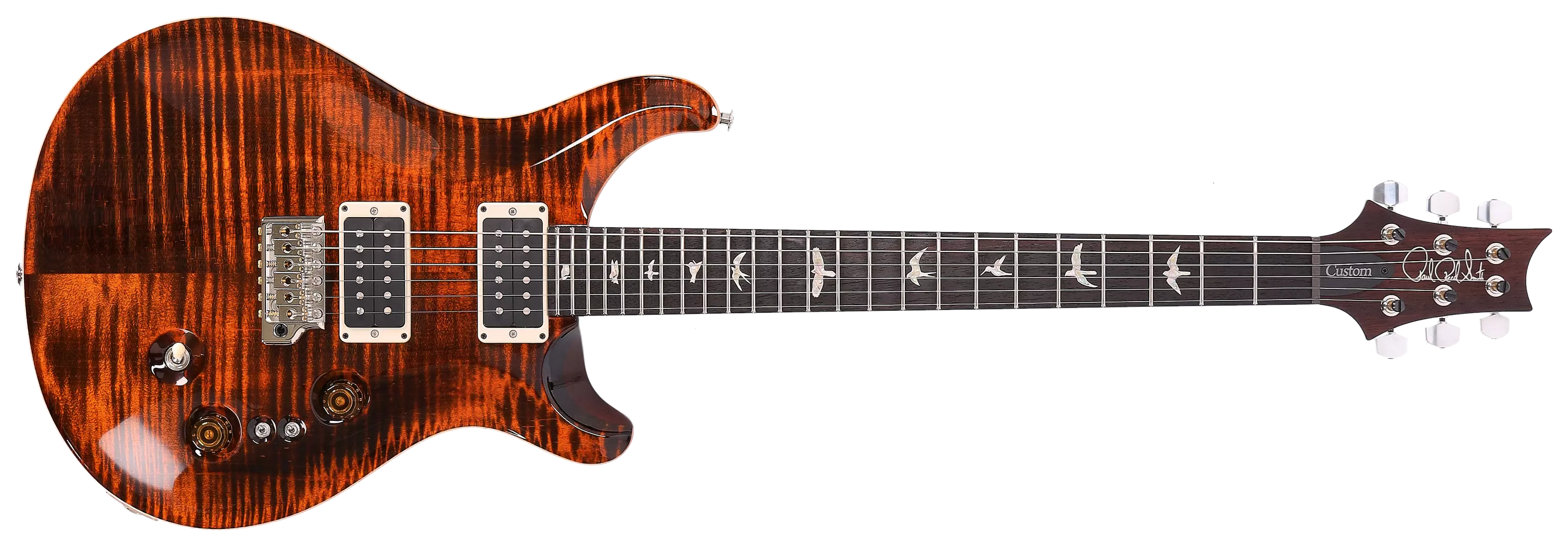 PRS Custom 24-08 Orange Tiger #230363348 1