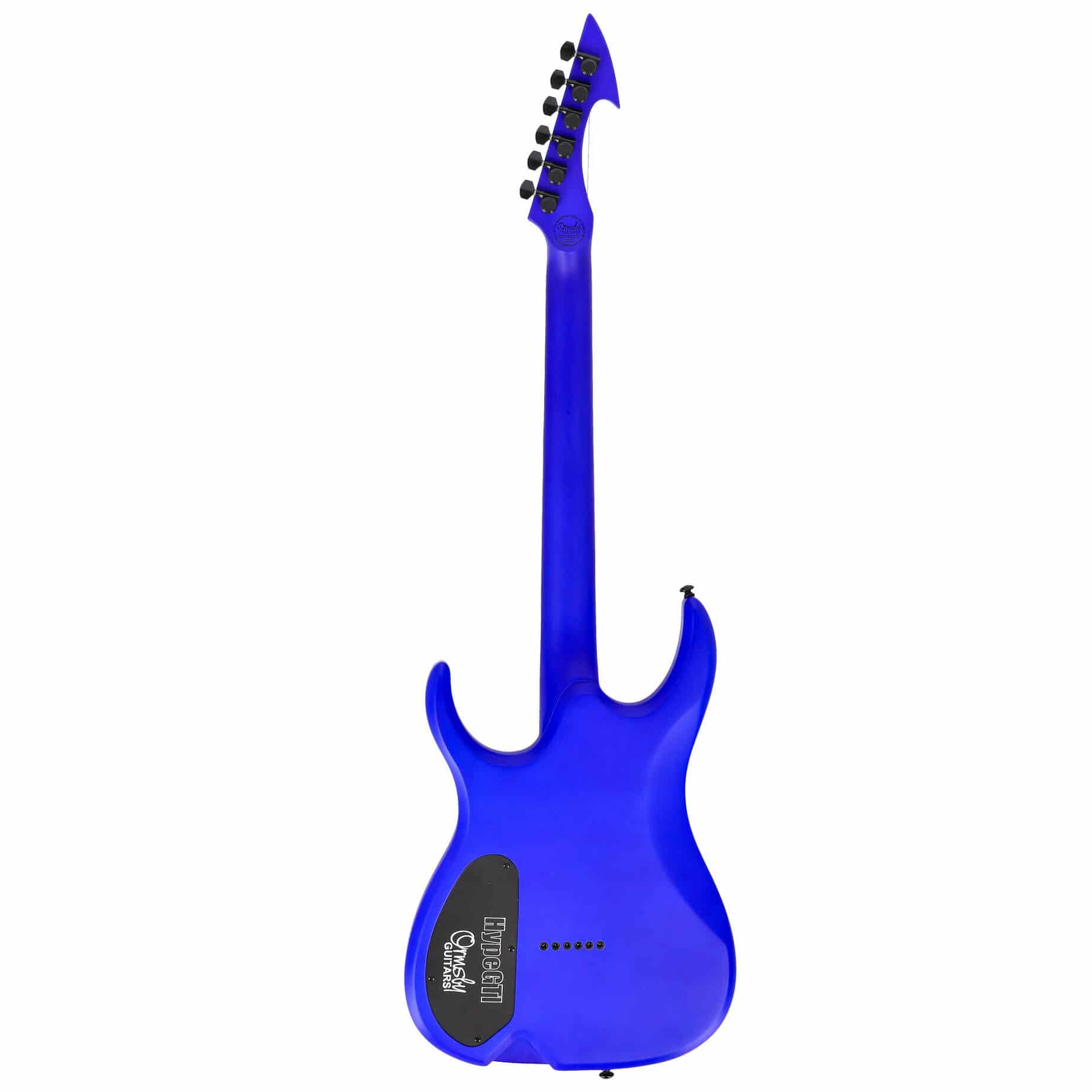 Ormsby Guitars Hype GTI-S 6 Mid Blue 2