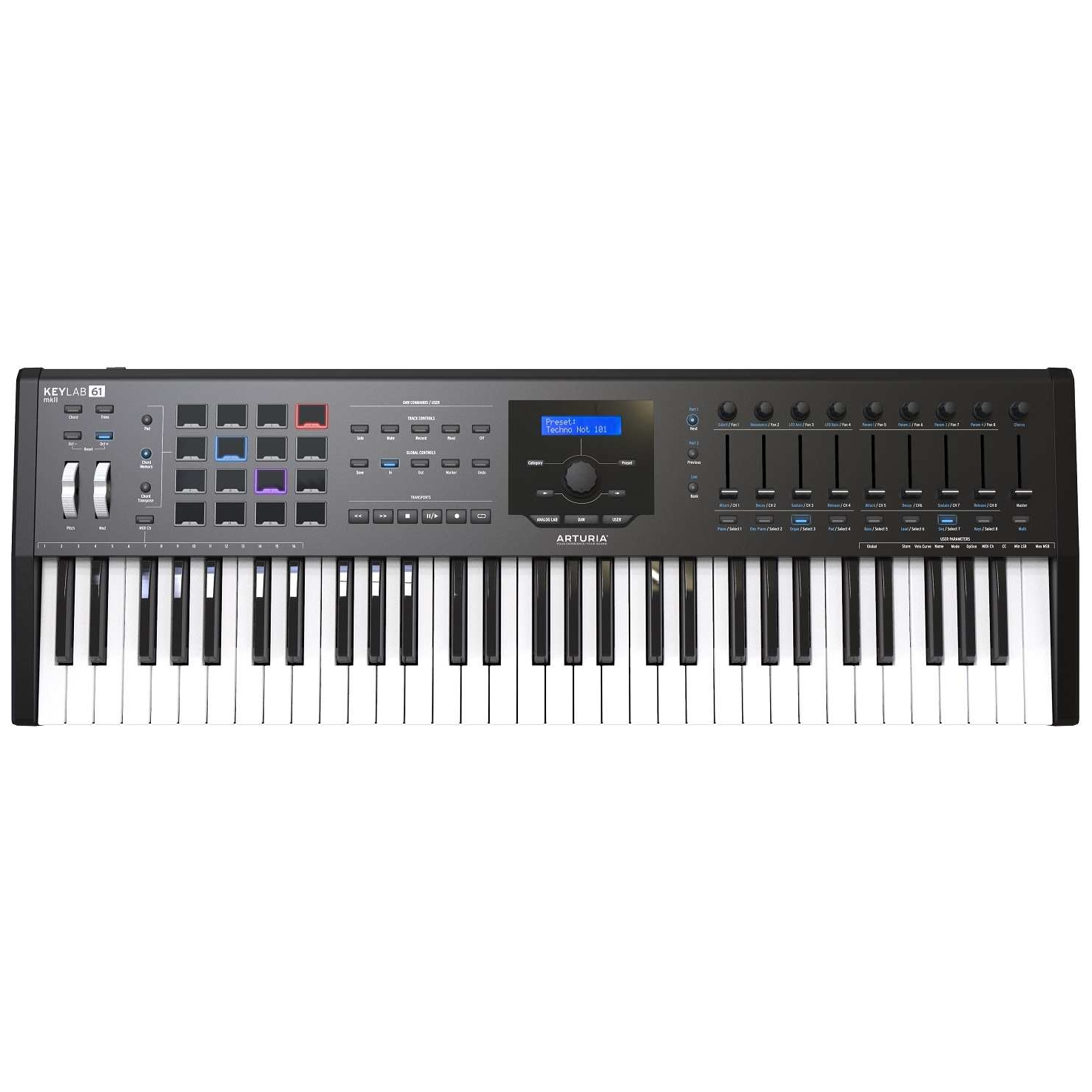 Arturia - Arturia KeyLab MkII 61 Black