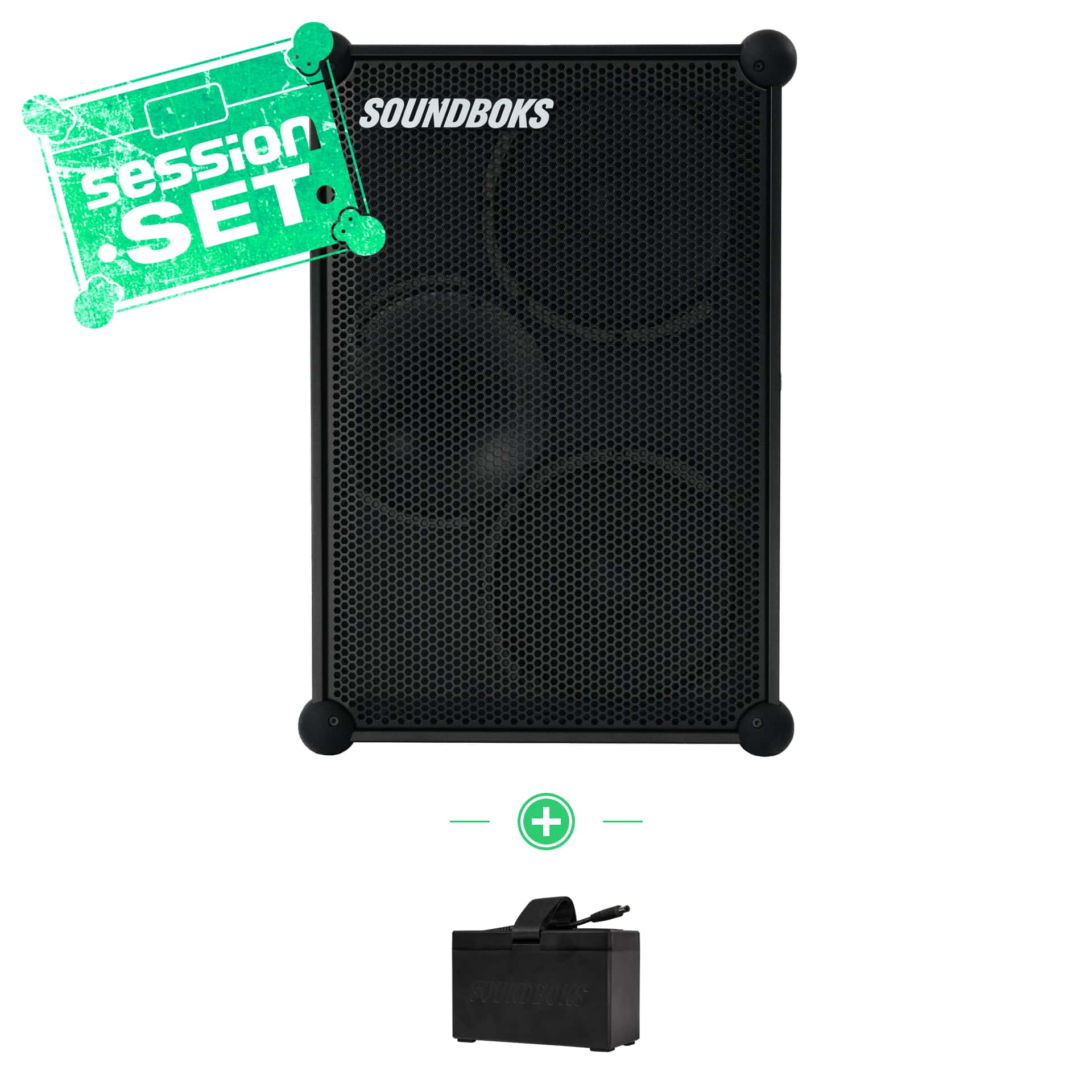  Soundboks Gen. 4 Black - The Battery SET