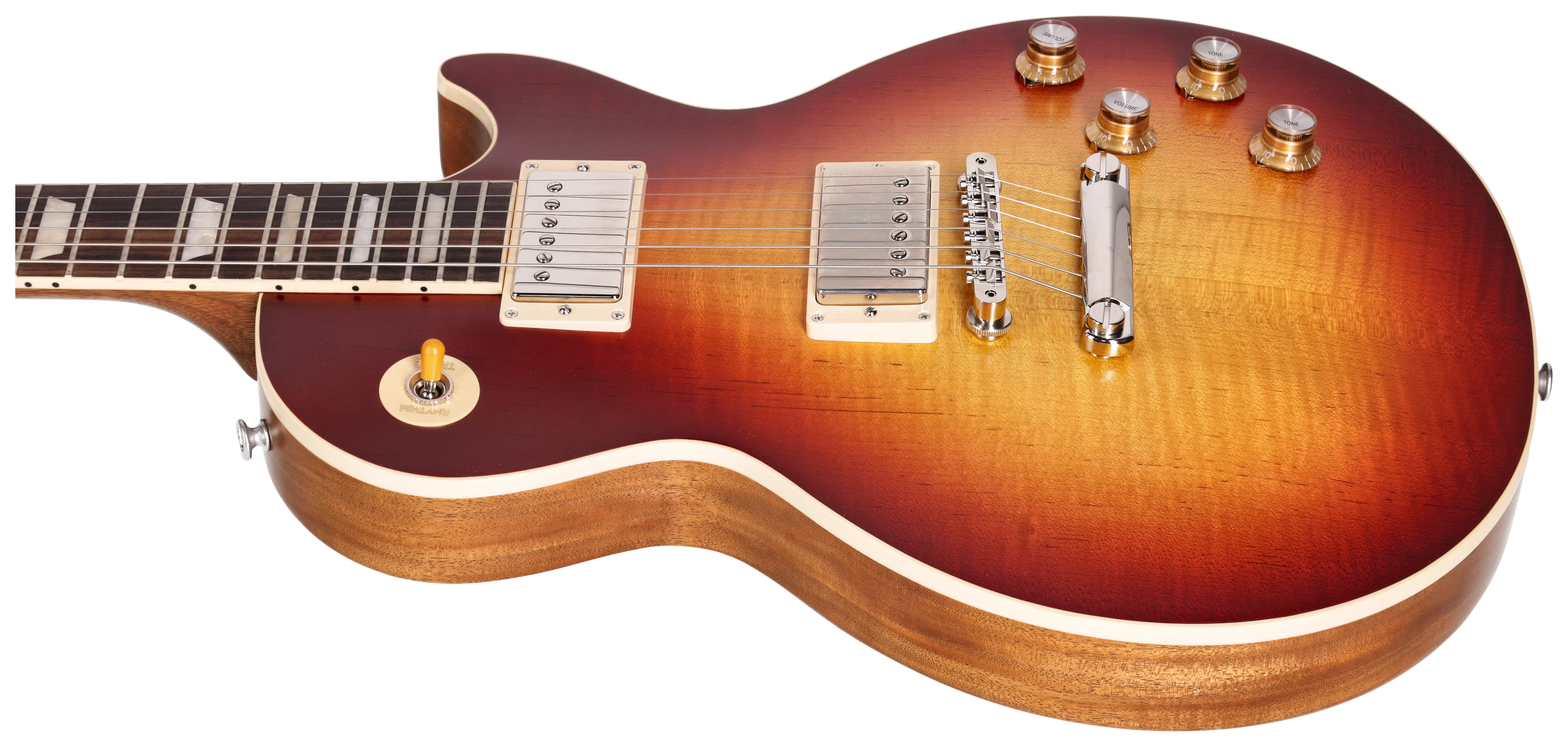 Gibson Les Paul Standard 60s Faded Vintage Bourbon Burst 6