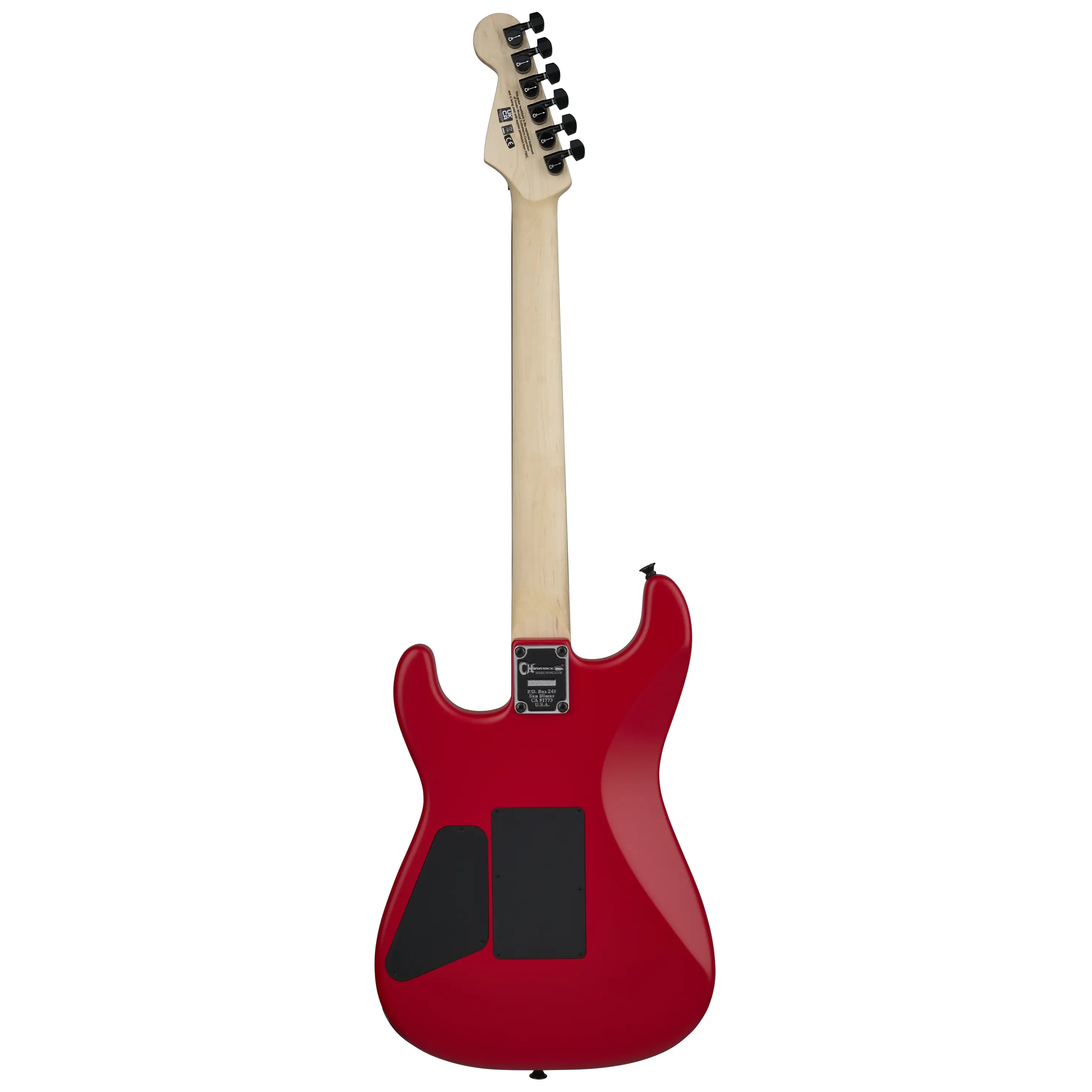 Charvel Pro-Mod San Dimas Style 1 HH FR RW Satin Ferrari Red