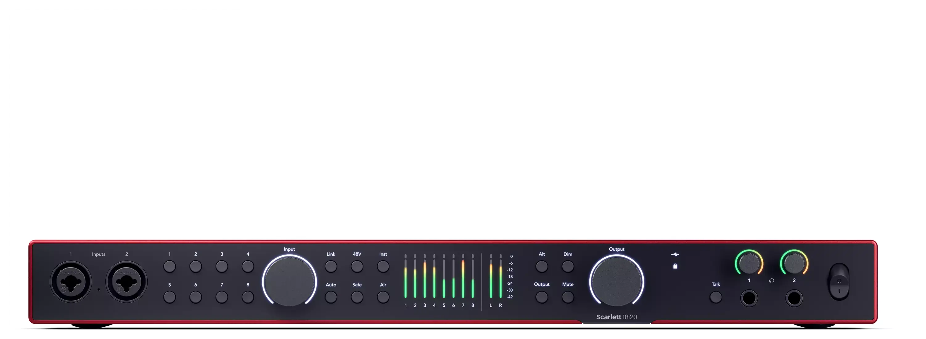 Focusrite Scarlett 18i20 4th Gen 6