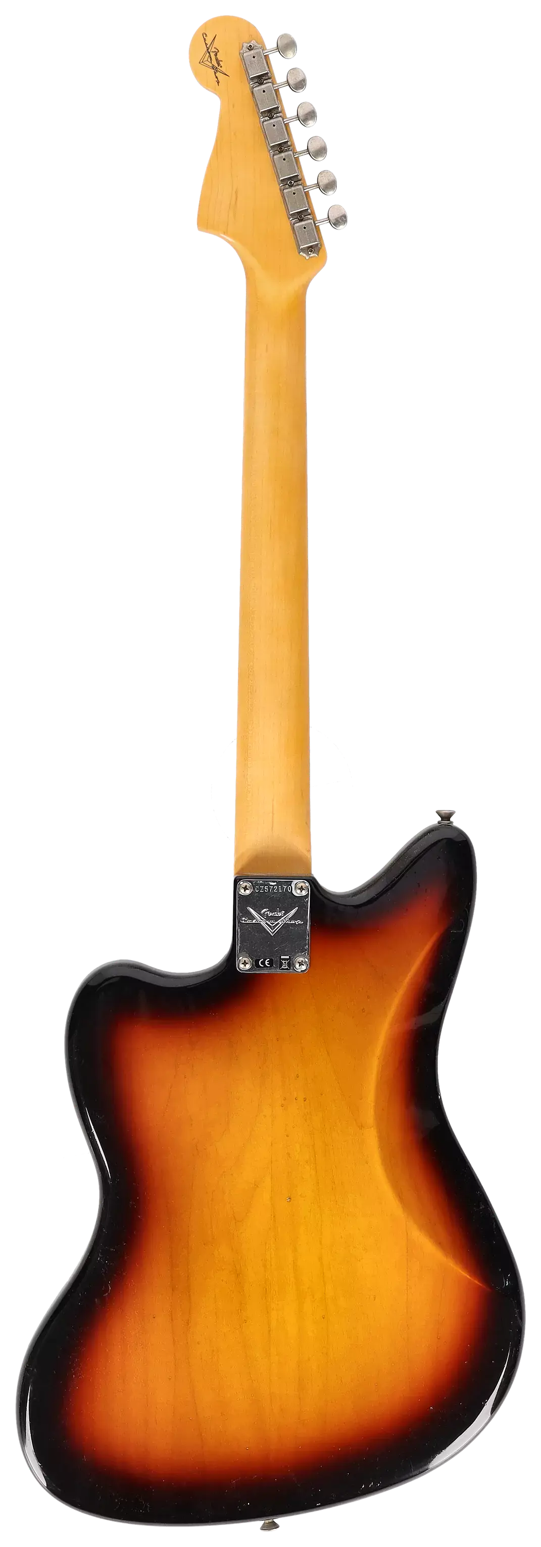 Fender Custom Shop 1962 Jazzmaster Journeyman Relic Aged 3-Color Sunburst 2