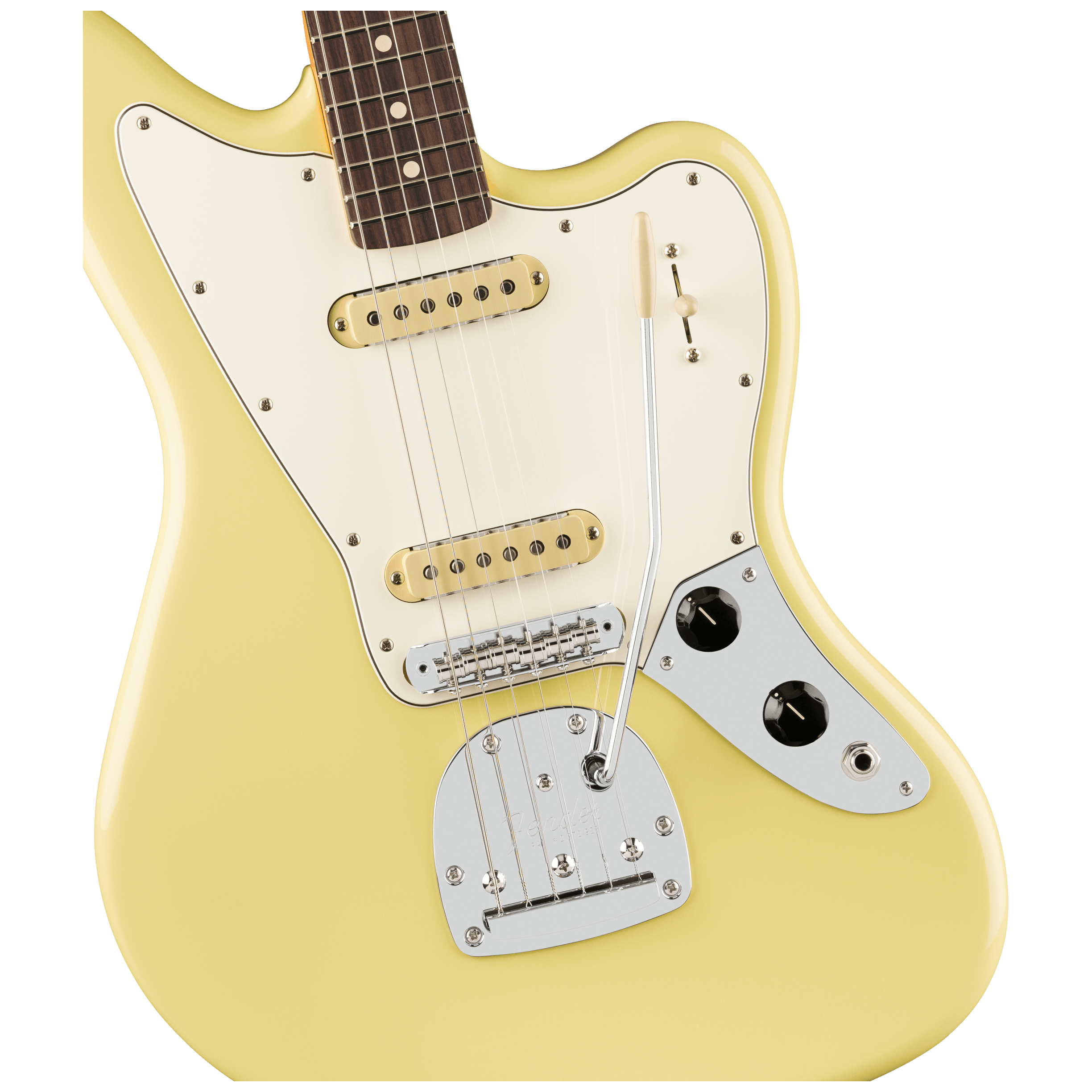 Fender Player II Jaguar RW Hialeah Yellow 3