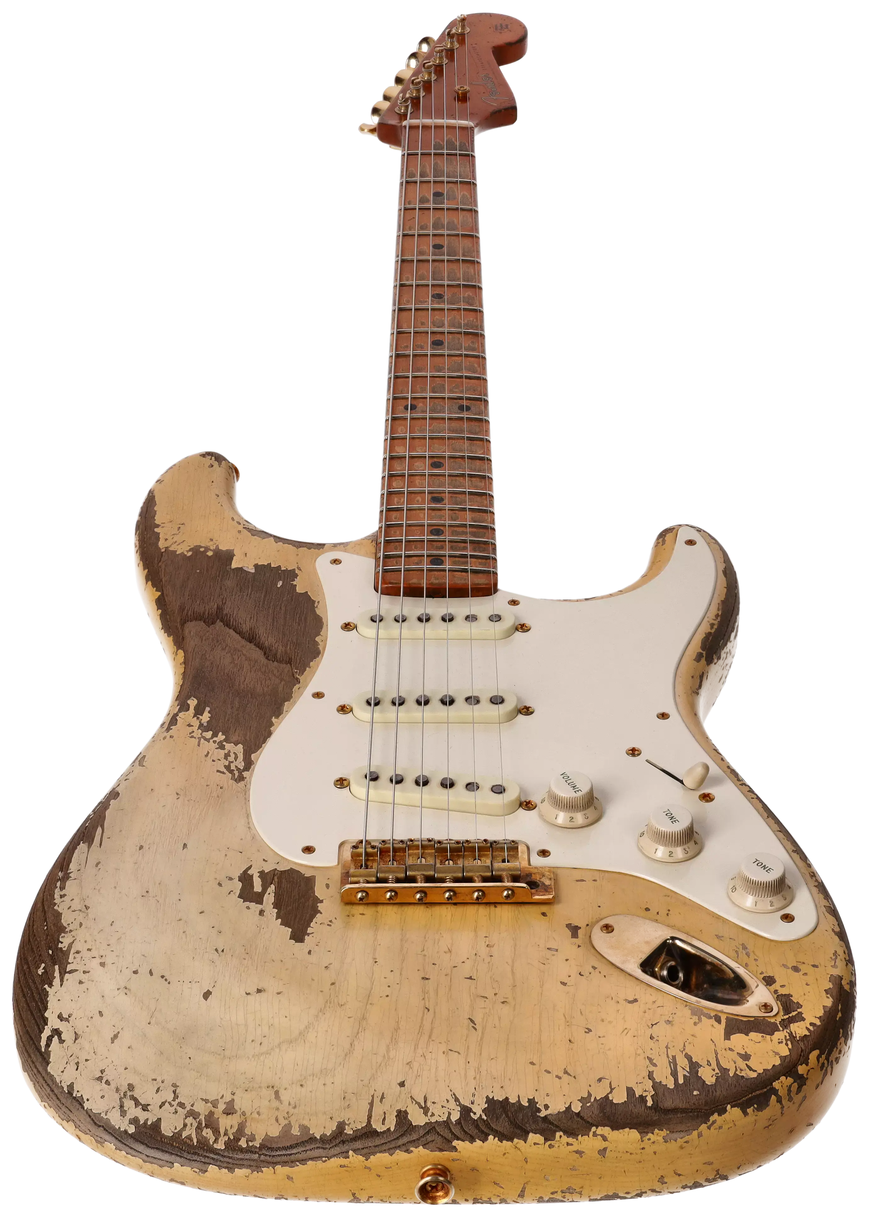 Fender Custom Shop 1955 Stratocaster HVREL WBL GH MBDW Heavy Relic Masterbuilt Dale Wilson 3