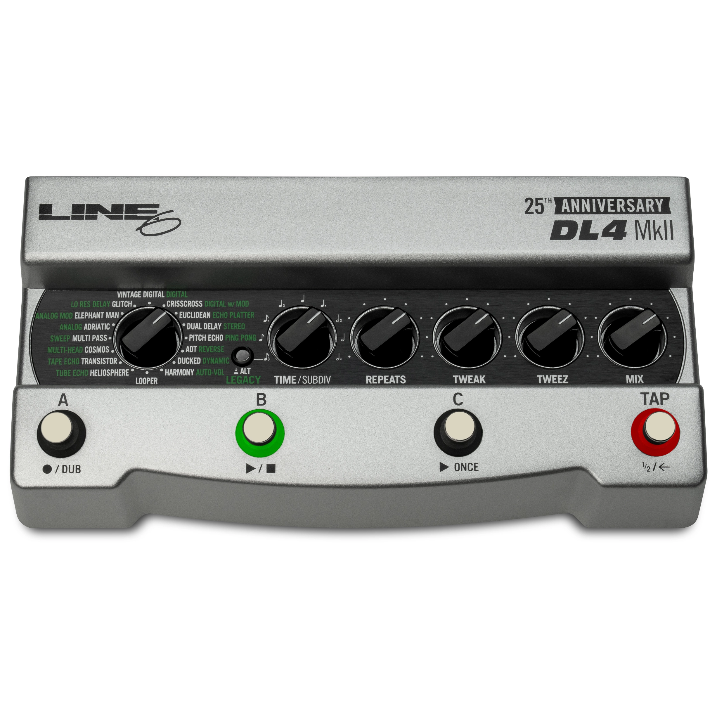 Line 6 DL4MKII 25TH Anniversary Silver Ed. 1