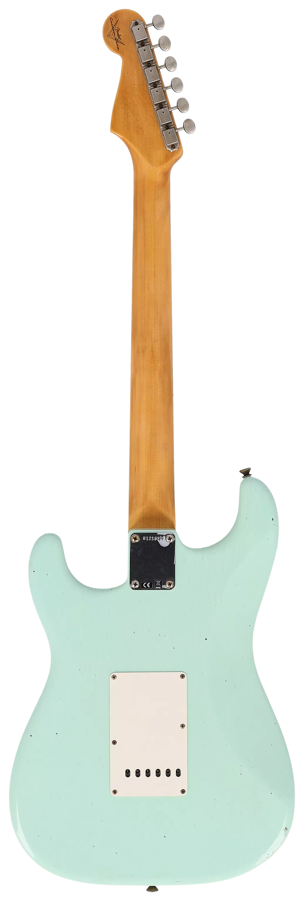 Fender Custom Shop 1962 Stratocaster Journeyman Relic Faded Aged Surf Green #R121524 6