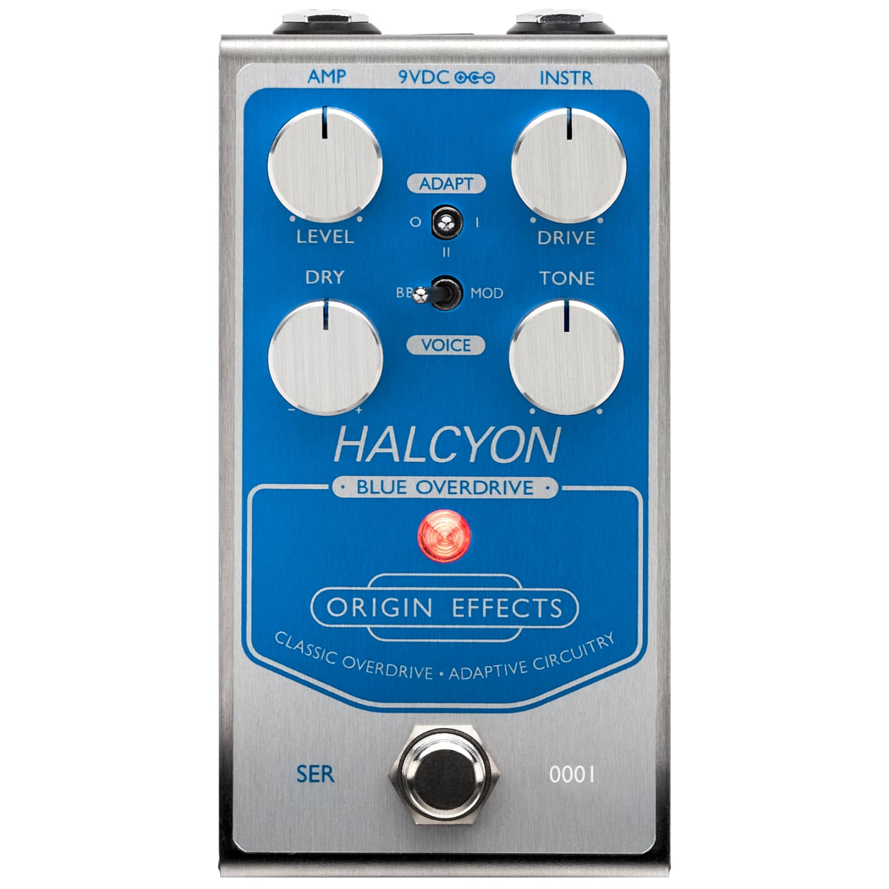 Origin Effects Halcyon Blue Overdrive 3