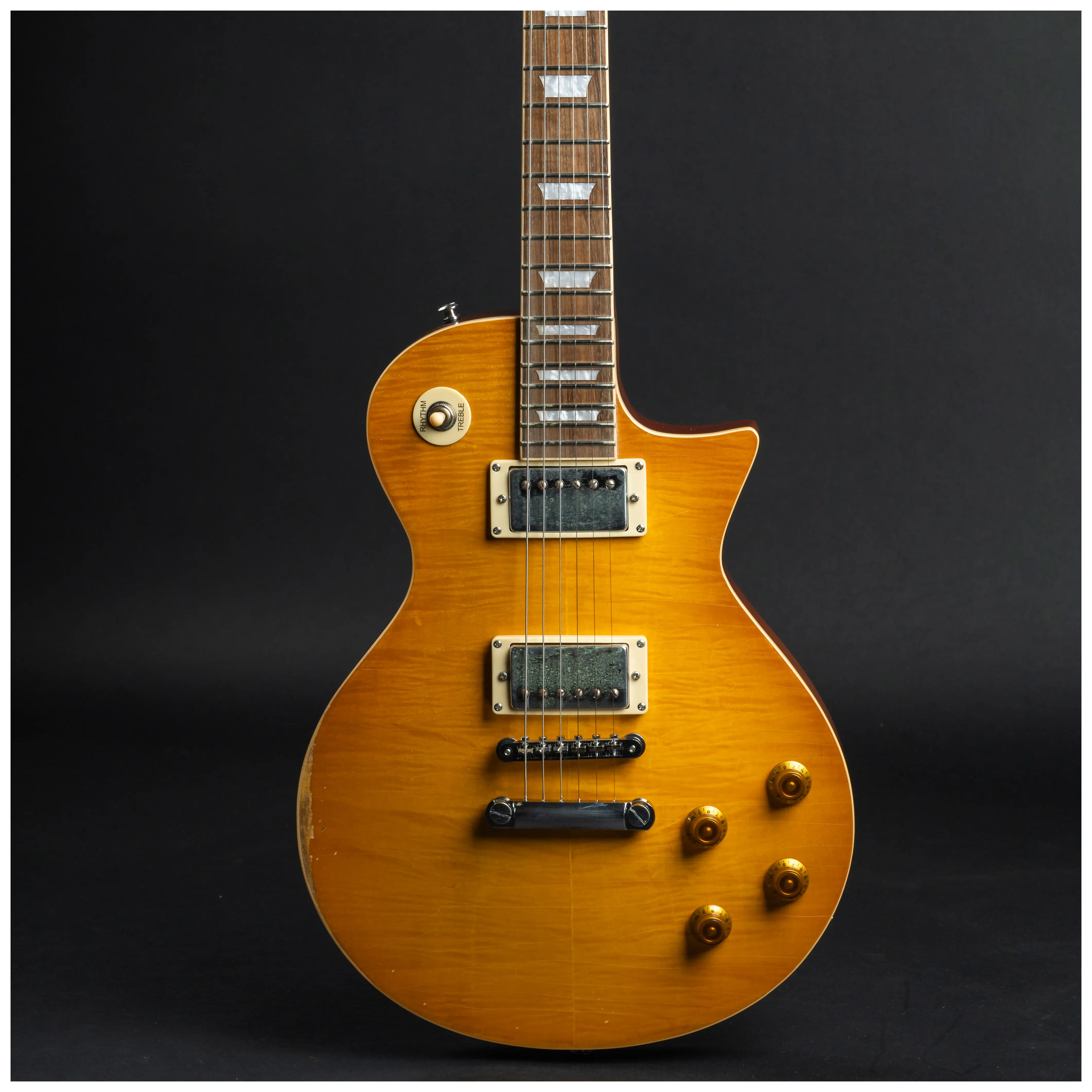 Redwood Relics LP-Style Dirty Lemon Burst 22