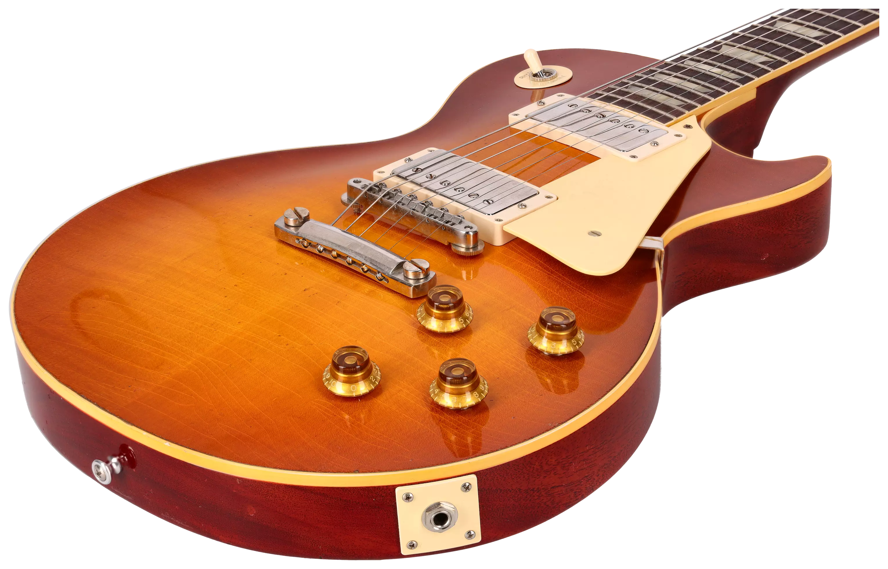 Gibson 1958 Les Paul Standard Iced Tea Burst Light Aged Murphy Lab session Select #R831181 8