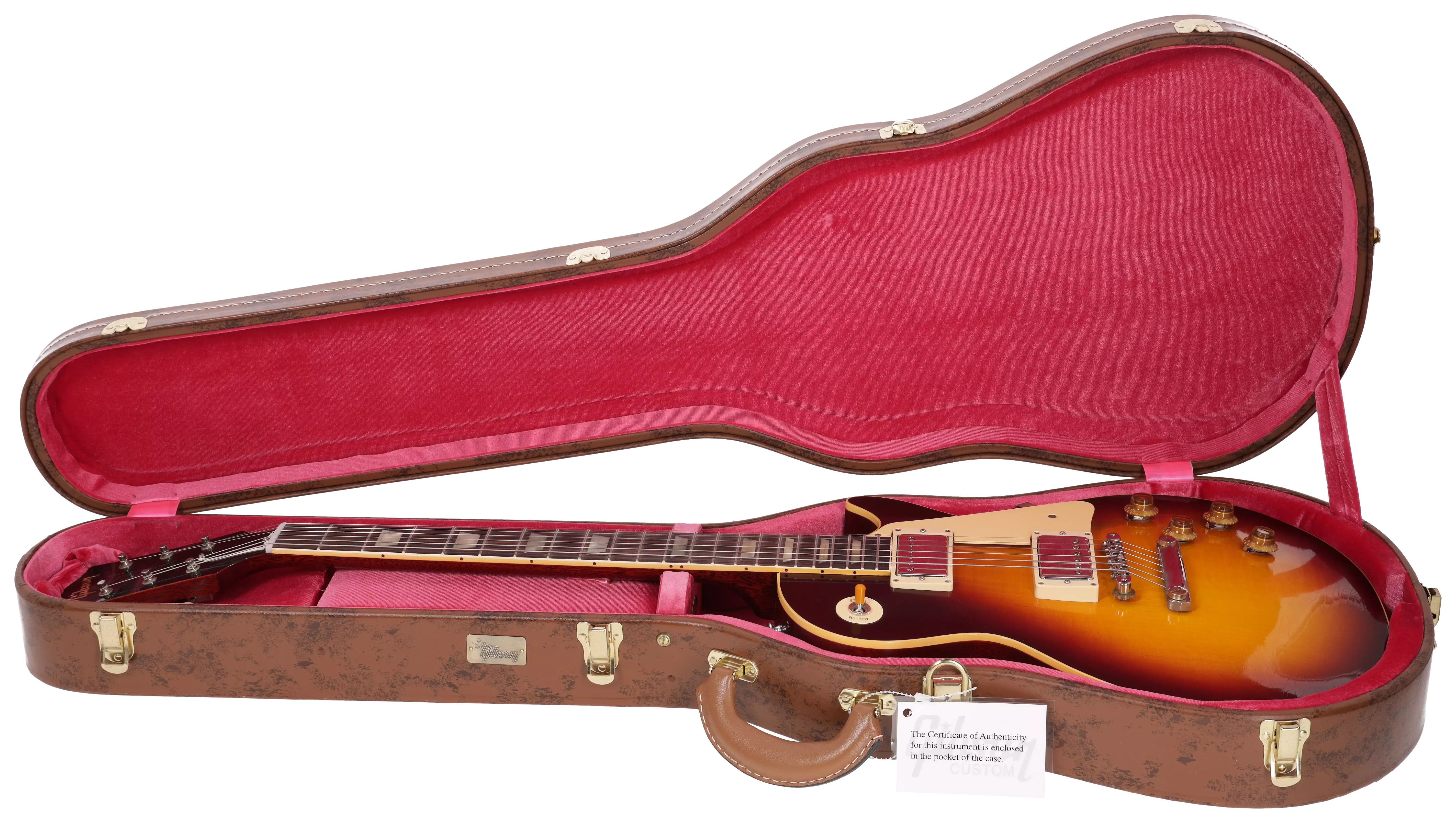 Gibson 1958 Les Paul Standard Reissue Ultra Light Aged Bourbon Burst Murphy Lab 18