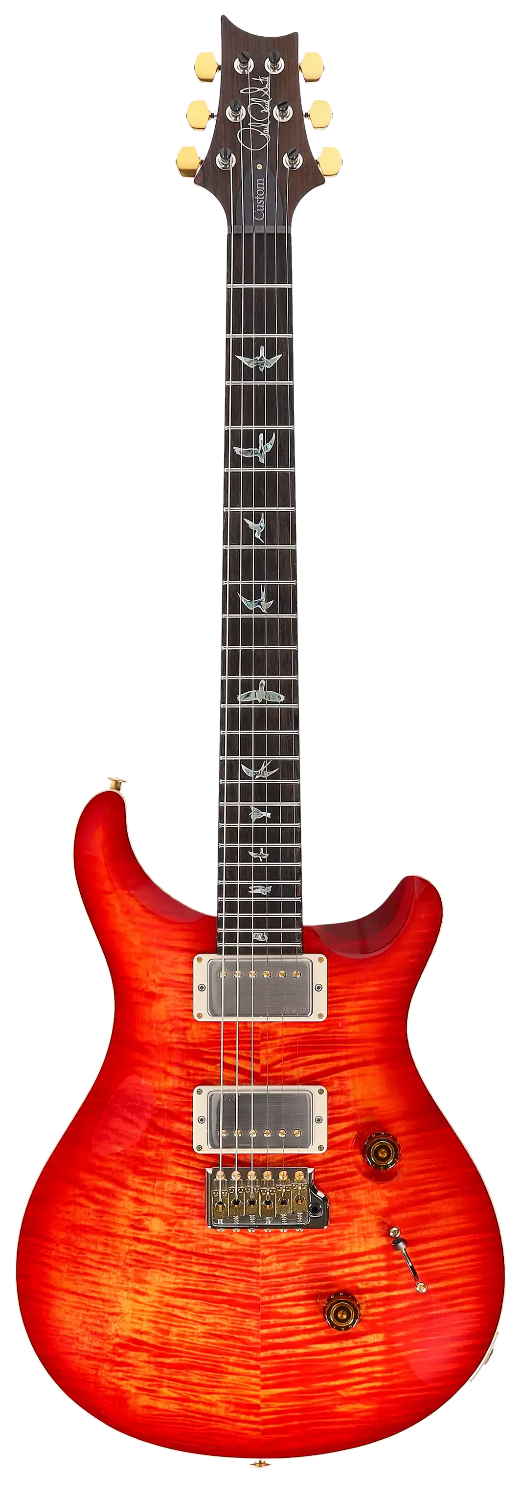 PRS Custom 24 Wood Library LTD Blood Orange #240376100