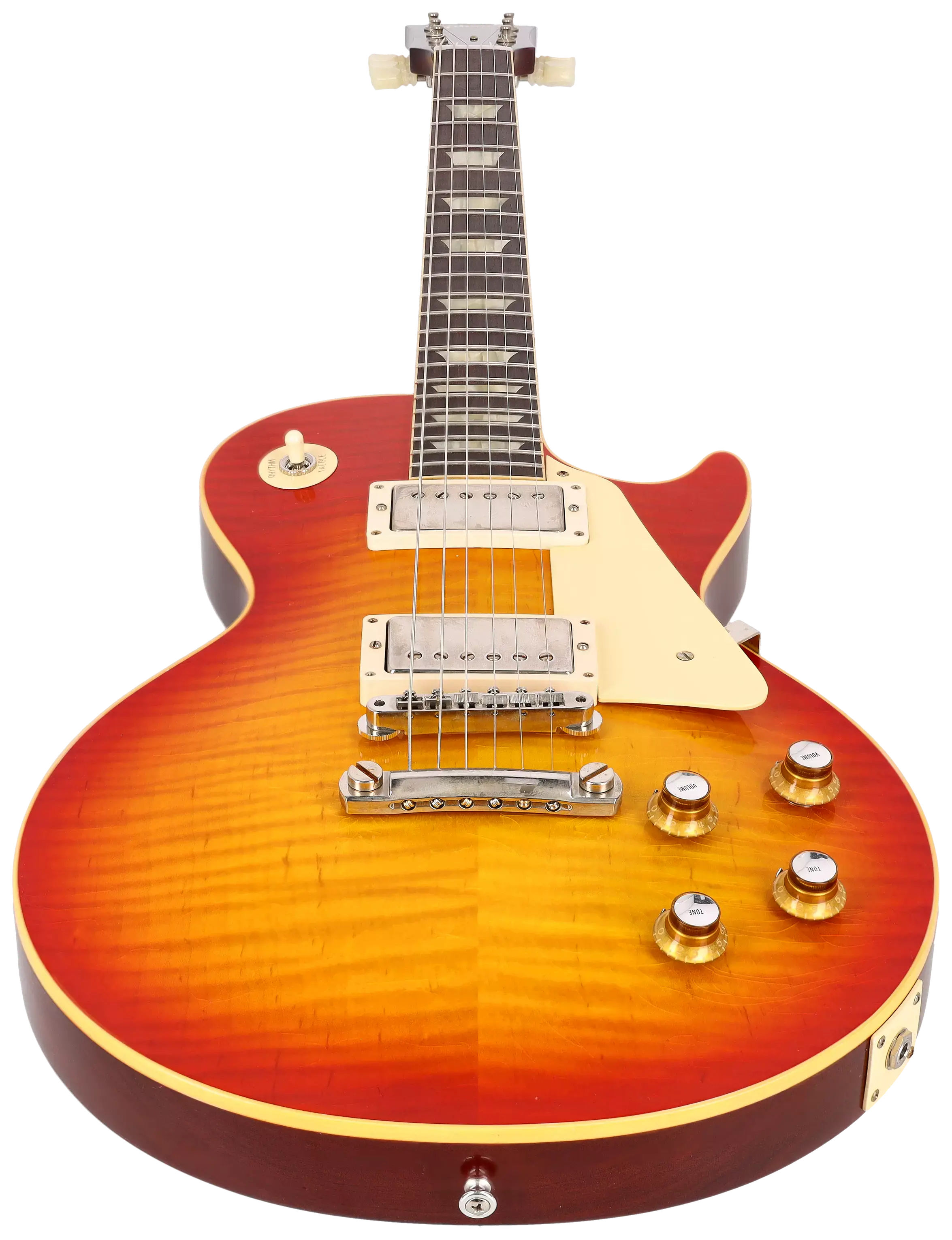 Gibson 1960 Les Paul Standard Reissue Ultra Light Aged Orange Lemon Fade Murphy Lab #02465 3