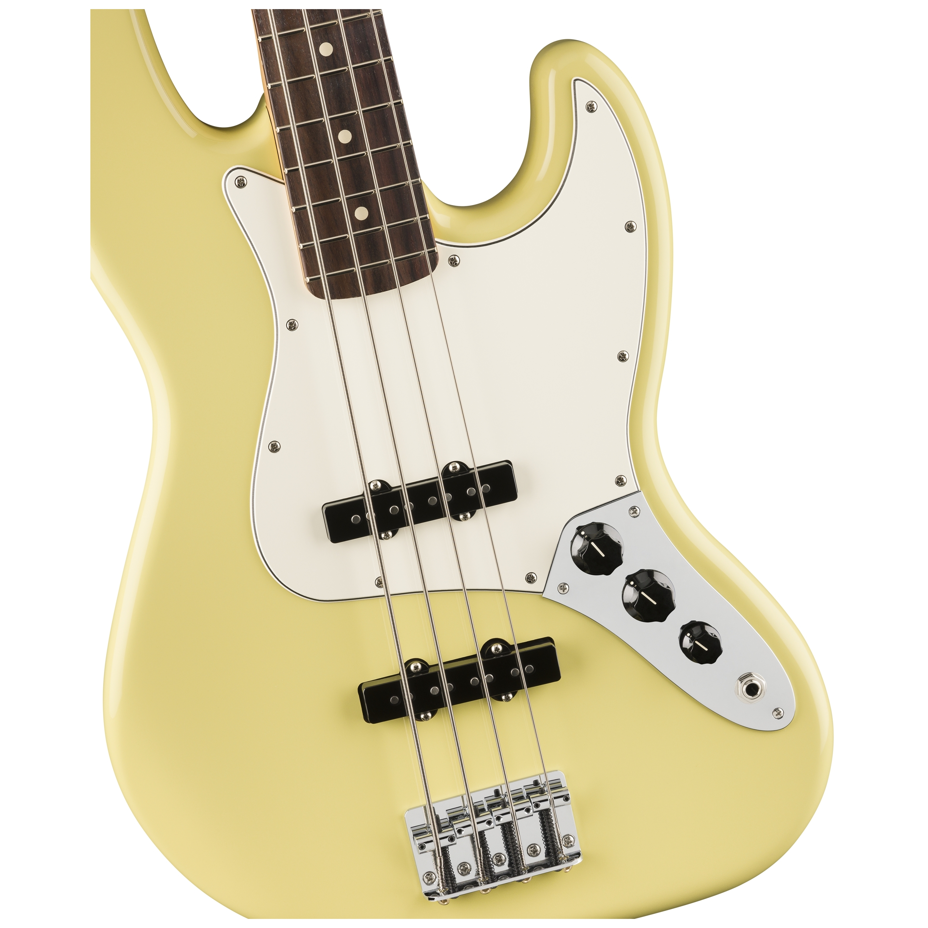 Fender Player II Jazz Bass RW Hialeah Yellow 3