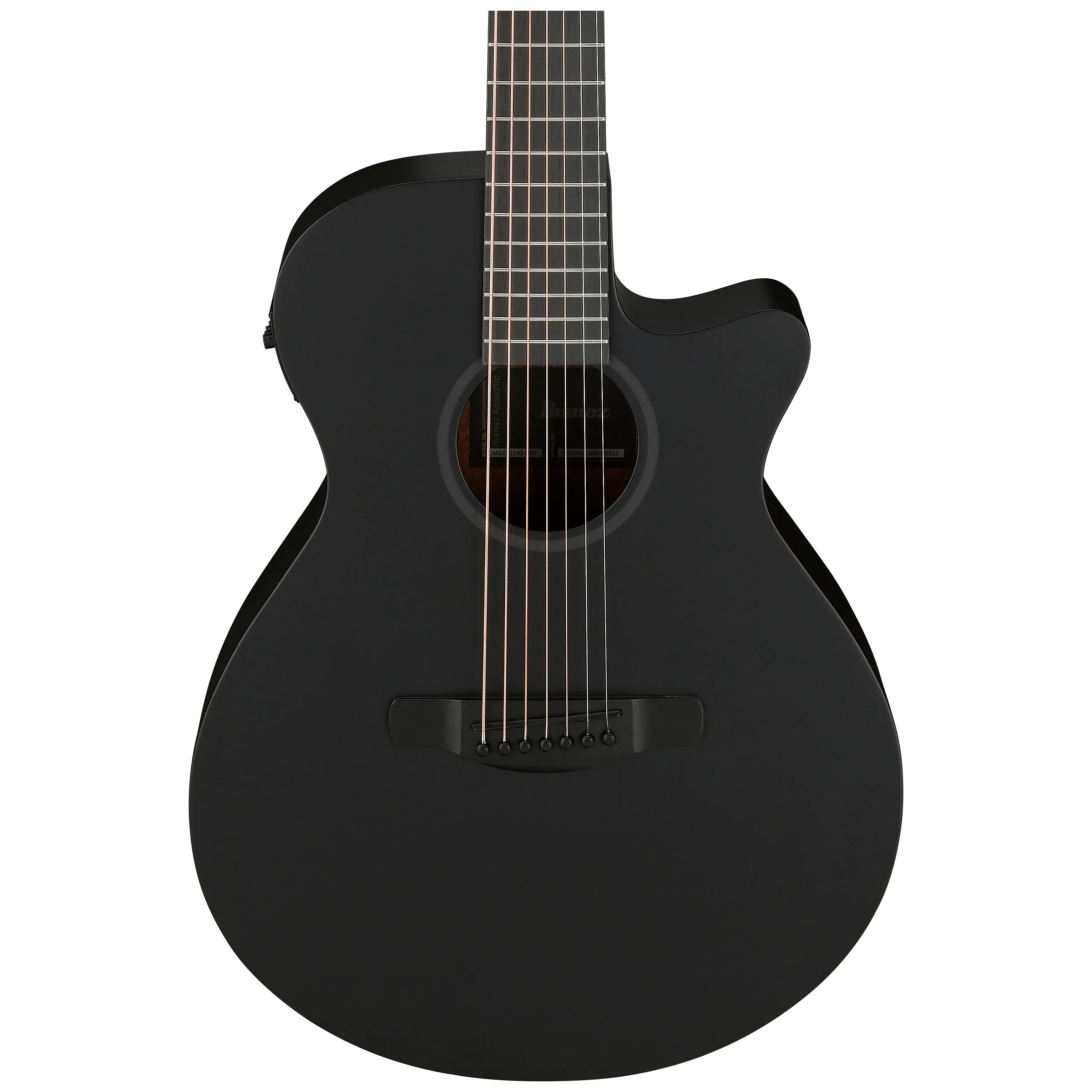 Ibanez AEG721-BOT Black Out 3