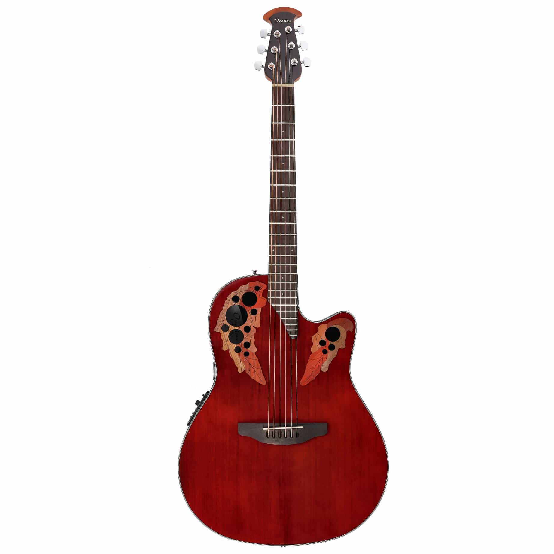 Ovation Guitars Celebrity Elite CE44-RR-G Ruby Red