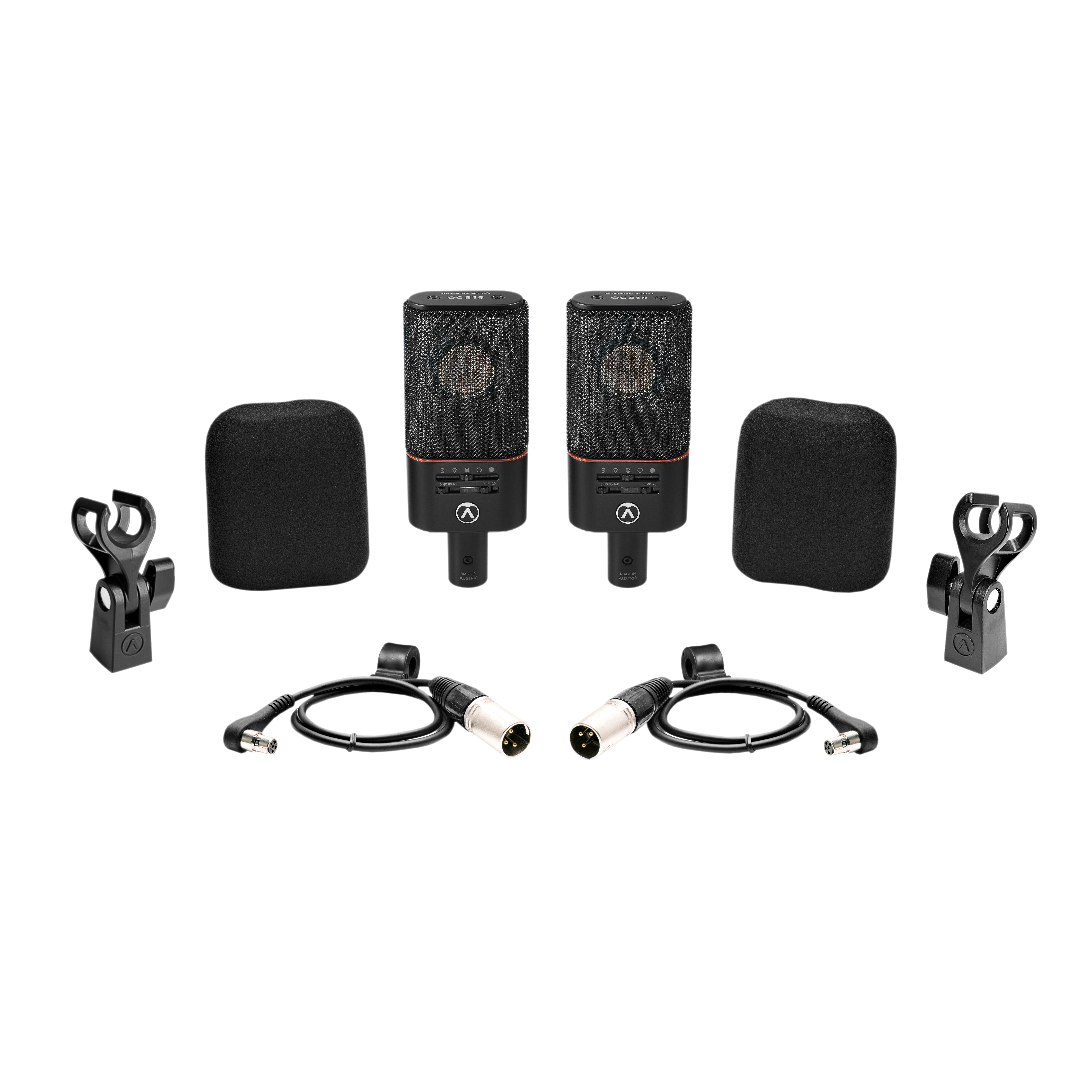 Austrian Audio OC818 Black Dual Set Go 4