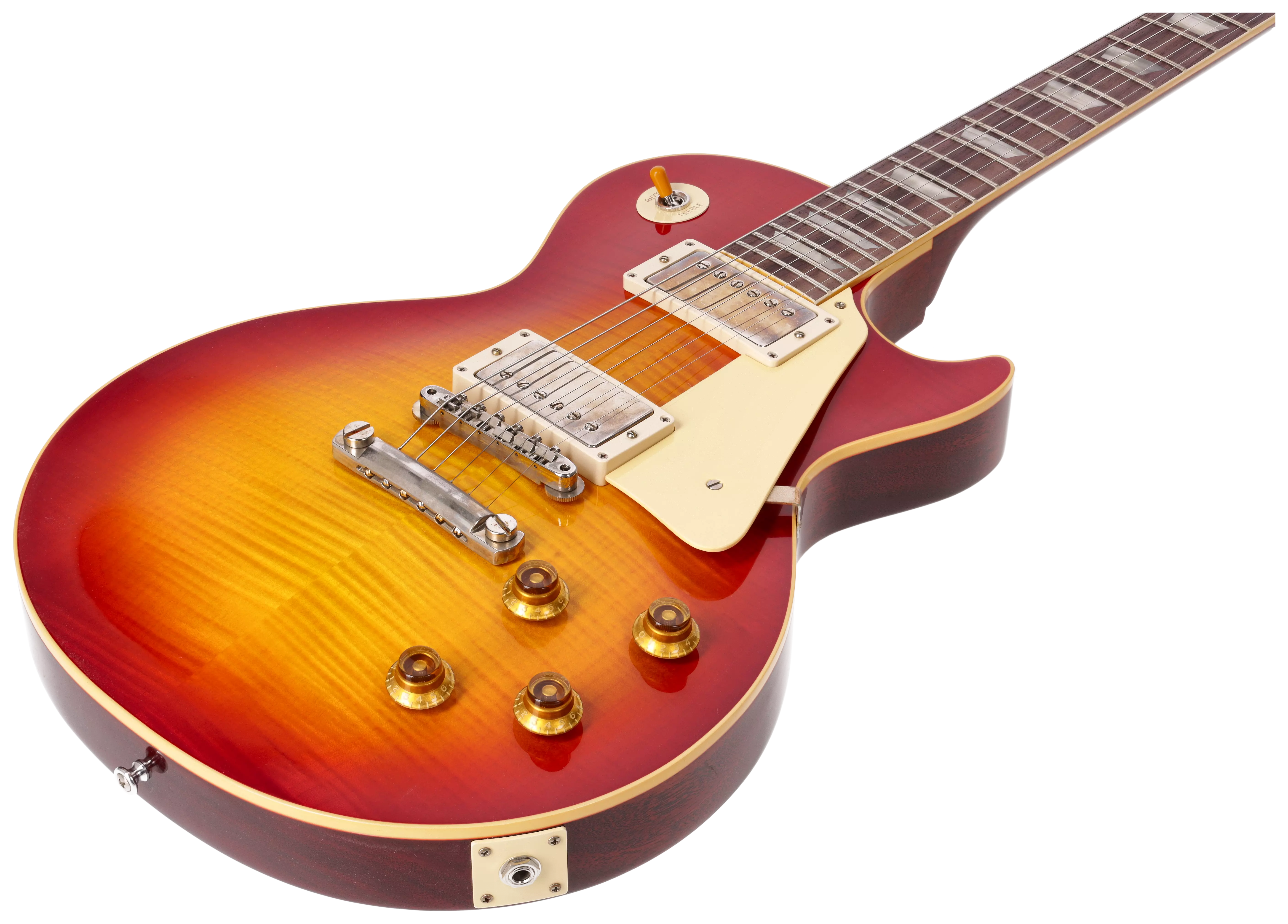 Gibson 1959 Les Paul Standard Reissue VOS Washed Cherry Sunburst #1 4