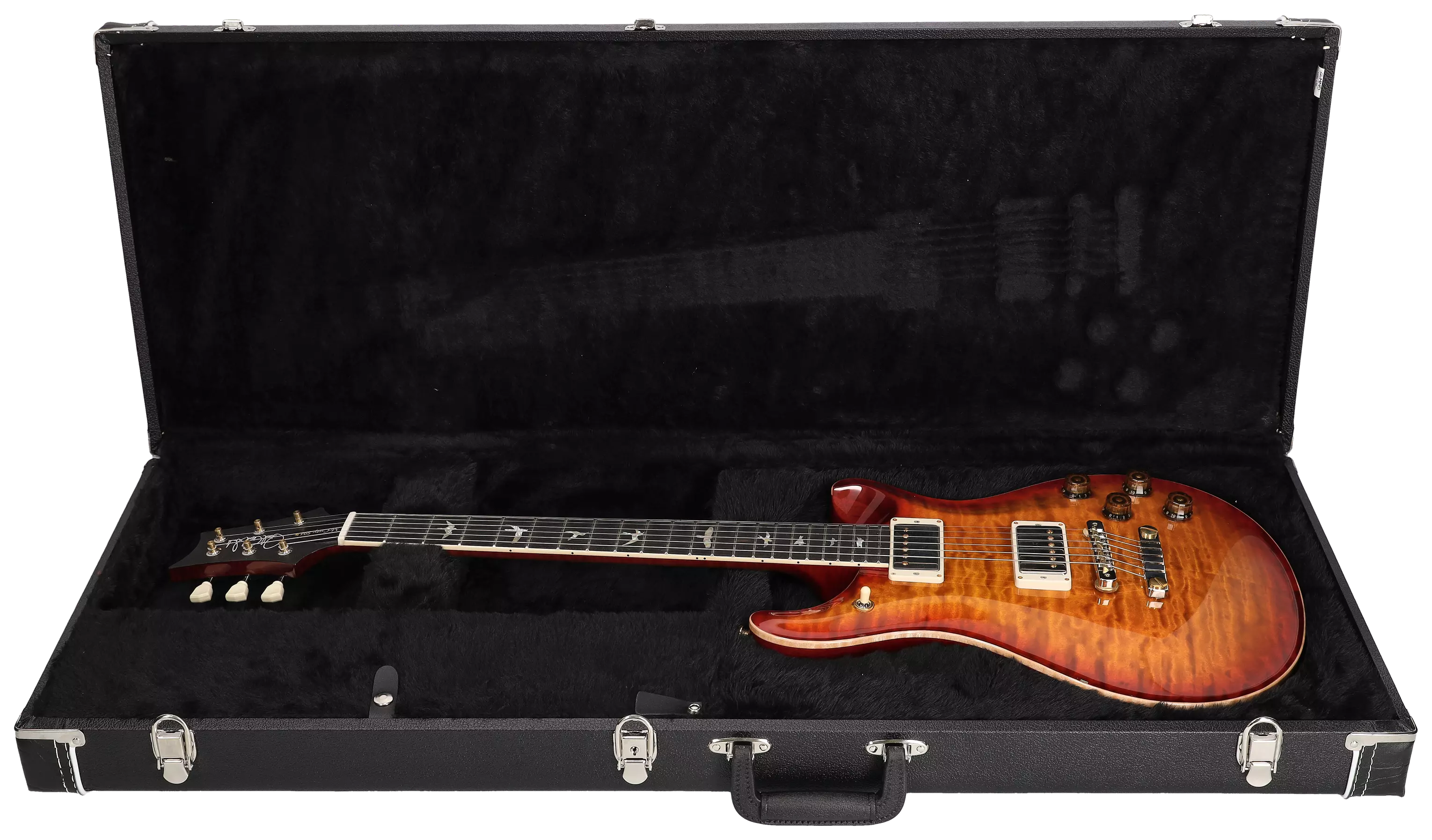 PRS McCarty 594 Dark Cherry Sunburst 10 Top Quilted Stained MN EB 9