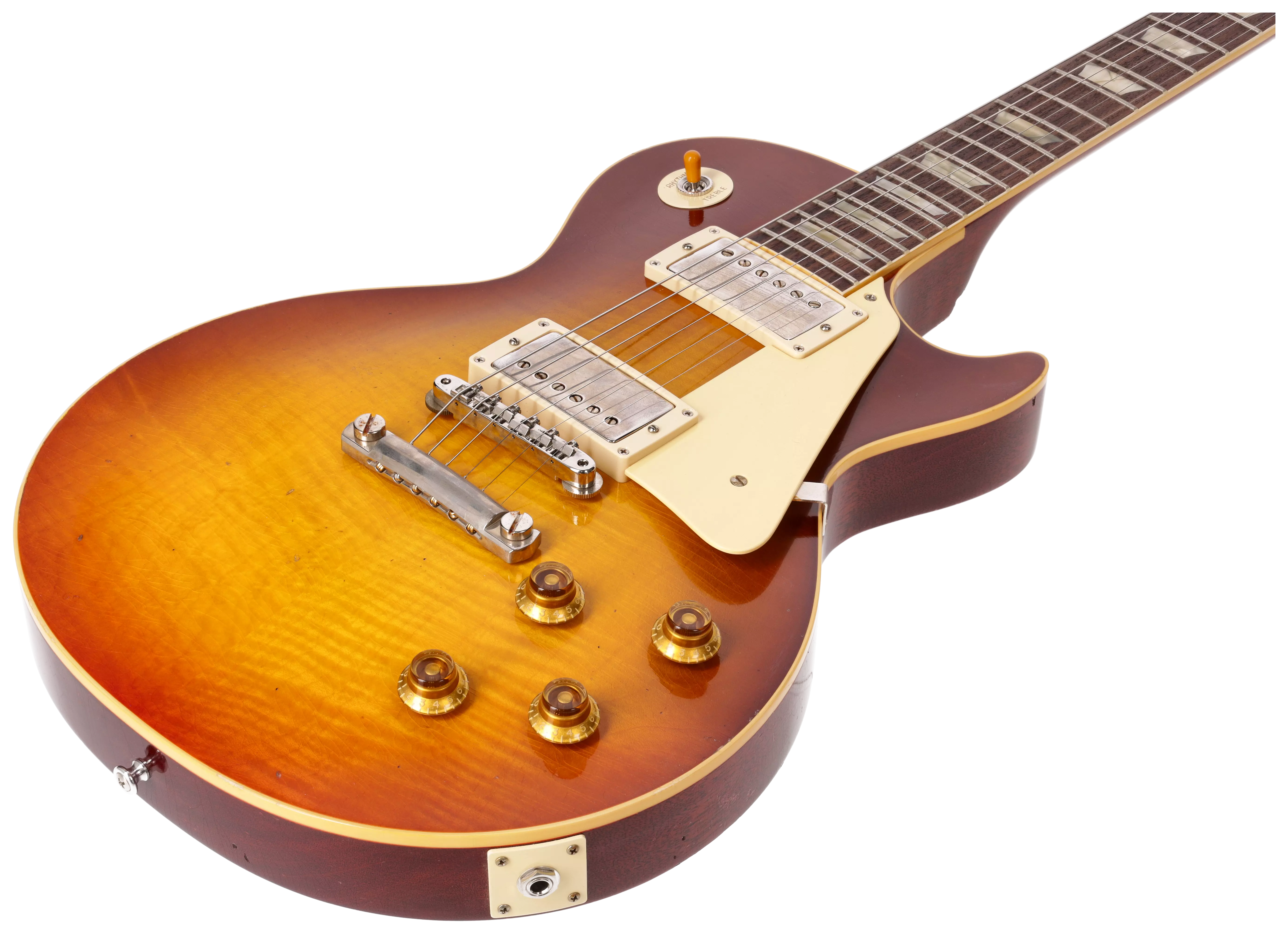 Gibson 1959 Les Paul Standard Reissue Light Aged Royal Teaburst Murphy Lab 4