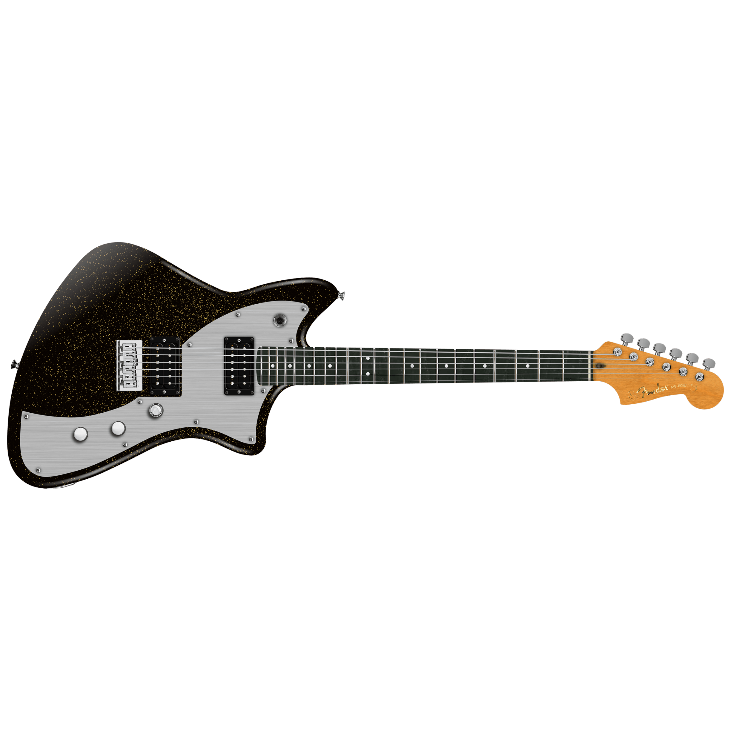 Fender American Ultra II Meteora EB Texas Tea 6