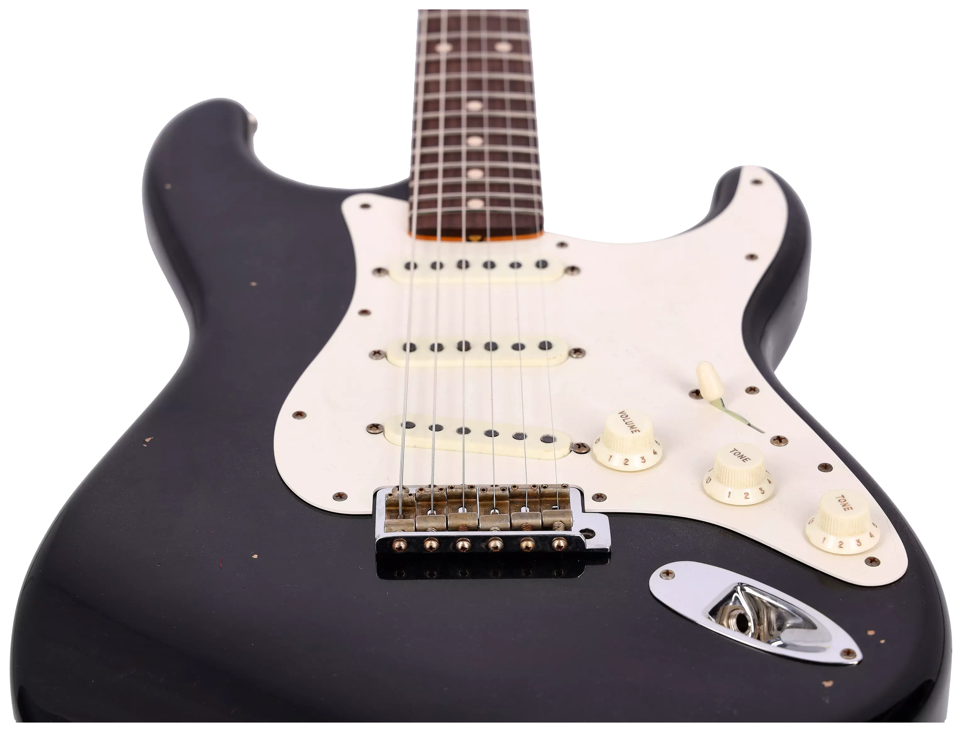 Fender Custom Shop 1959 Stratocaster RW Journeyman Relic ABLK MBKM Masterbuilt Kyle MCMillin #R102193 4