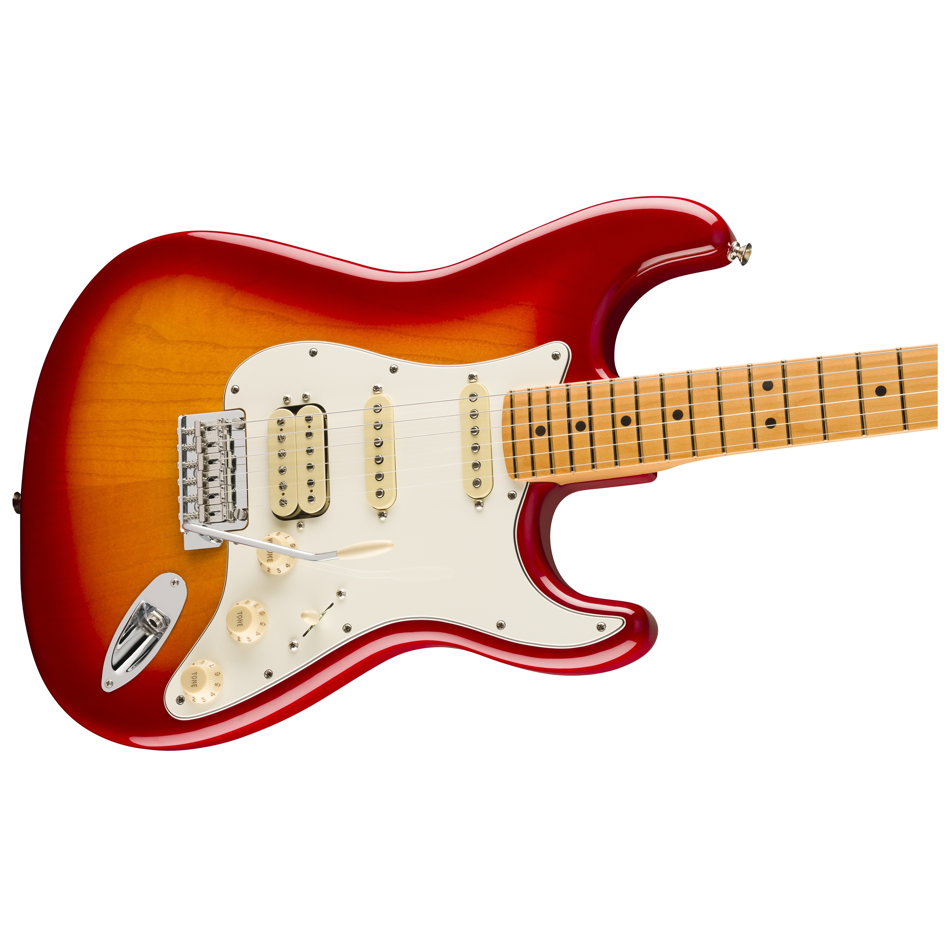 Fender Player II Stratocaster HSS MN Aged Cherry Burst 4