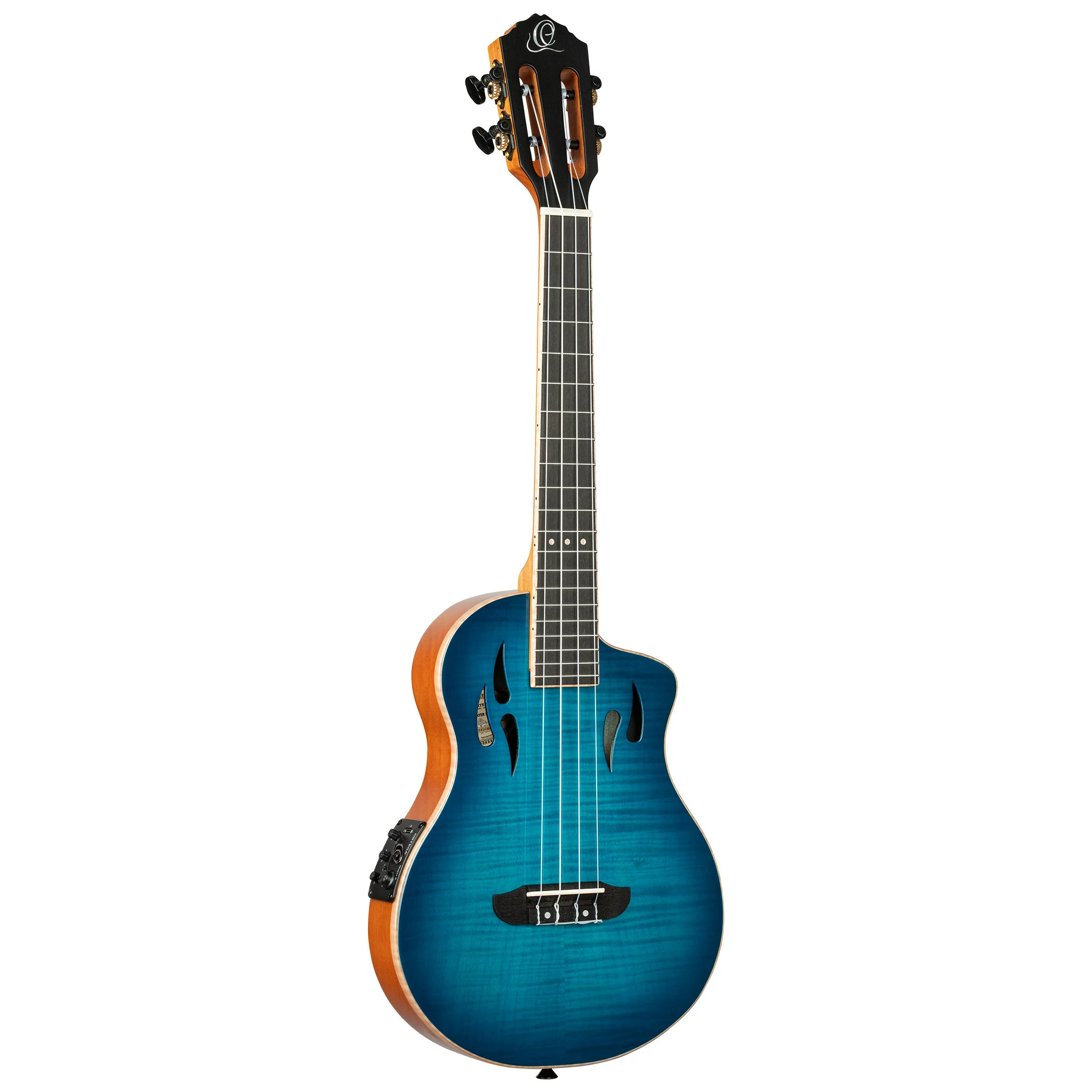 Ortega TourPlayer RTPX-U-FMA Tenor Blue FM 1