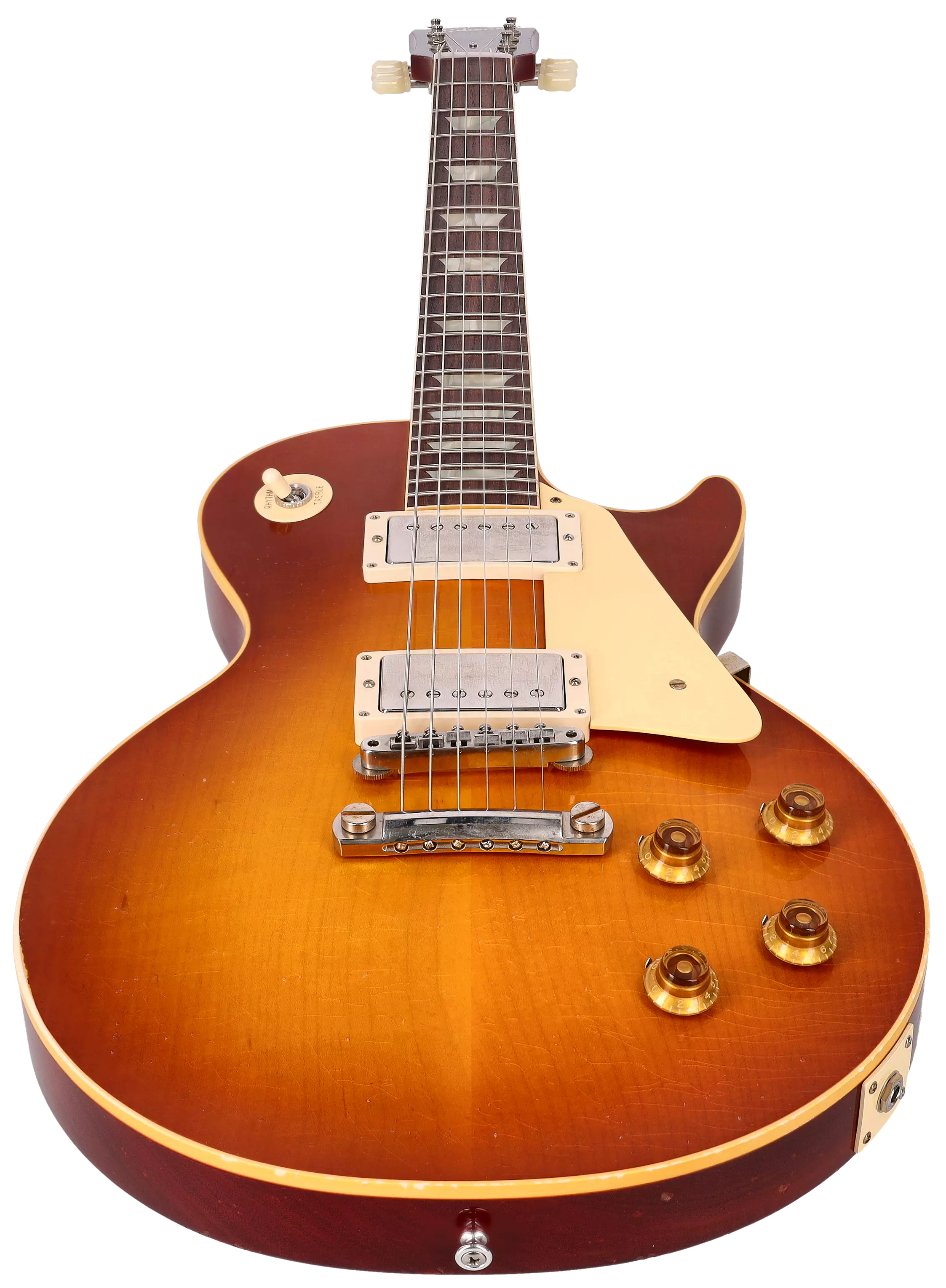 Gibson 1958 Les Paul Standard Iced Tea Burst Light Aged Murphy Lab session Select #R831167 5