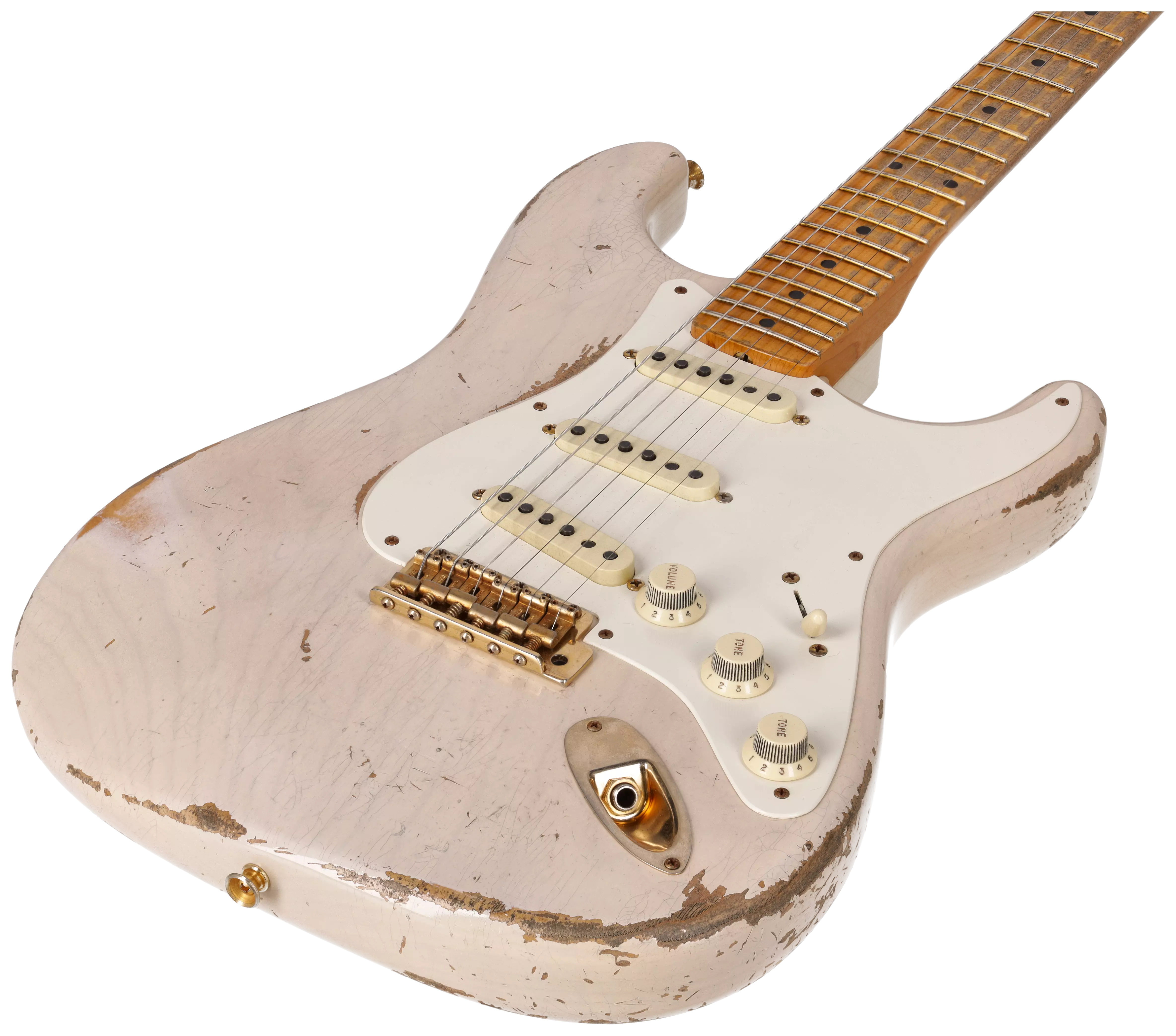 Fender Custom Shop 1955 Stratocaster HVREL GH WBL MBTK Heavy Relic Masterbuilt Todd Krause 5