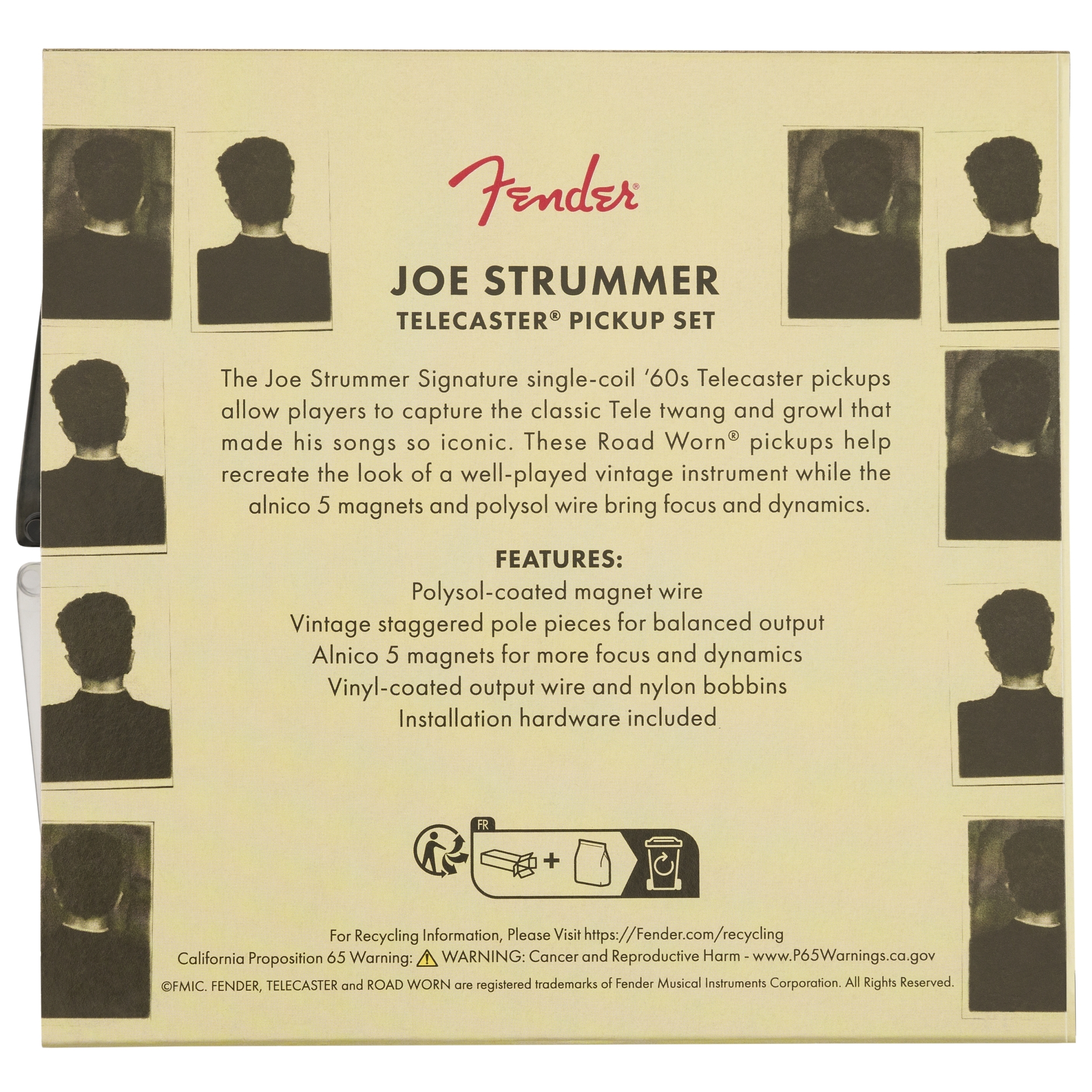 Fender Joe Strummer Signature Telecaster Pickup Set