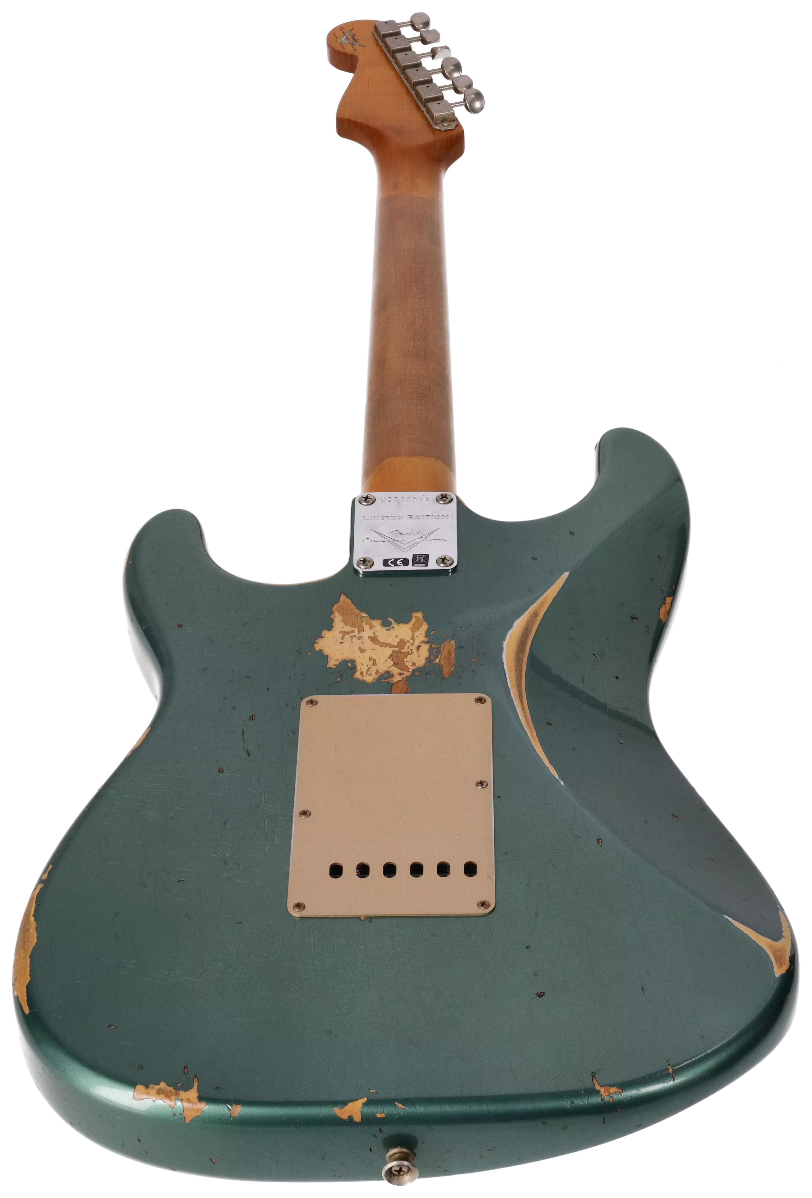 Fender Custom Shop 1959 Stratocaster RW Roasted Heavy Relic Aged Sherwood Green Metallic #2 7