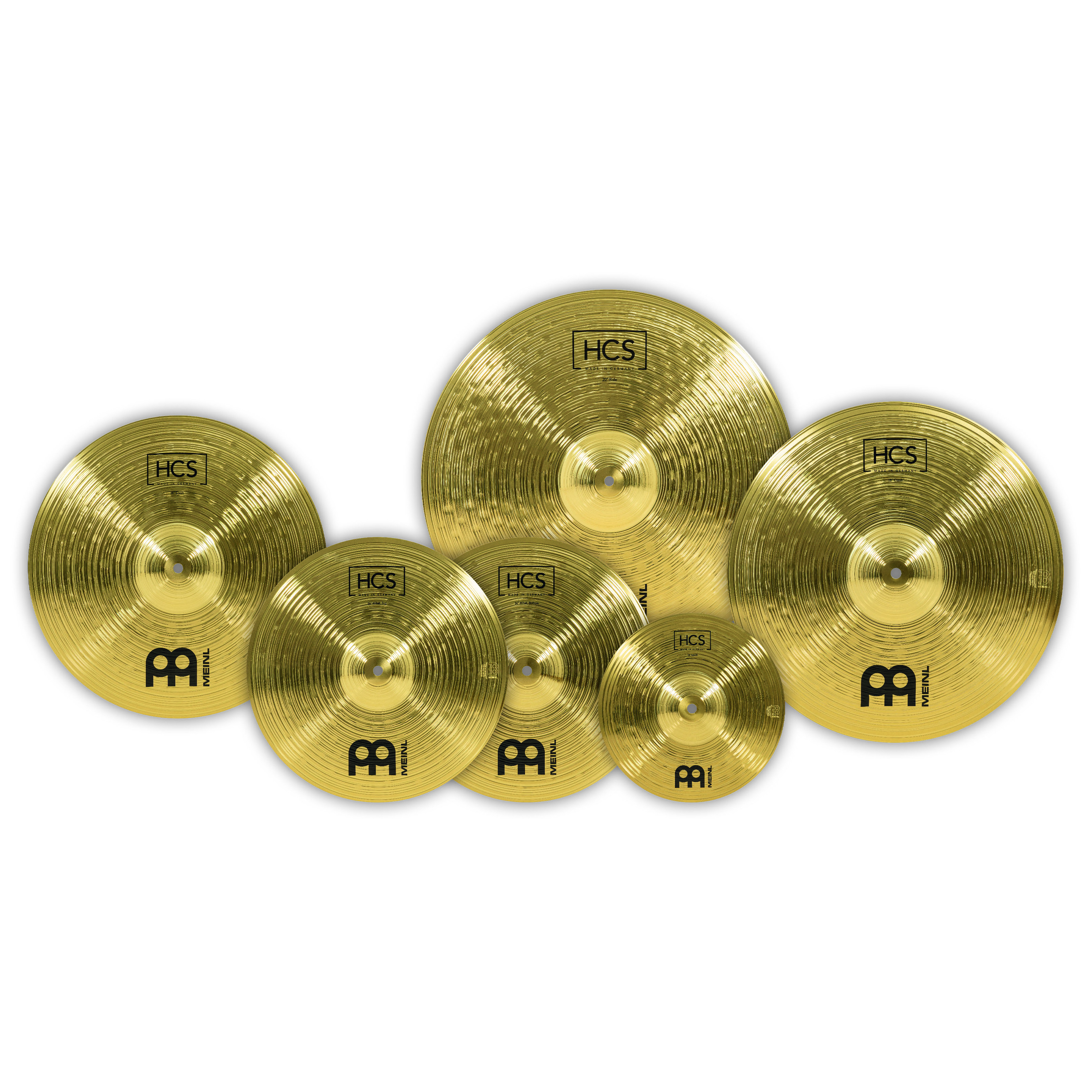 Meinl Cymbals HCS-CS2 - HCS Expanded Cymbal Set 1