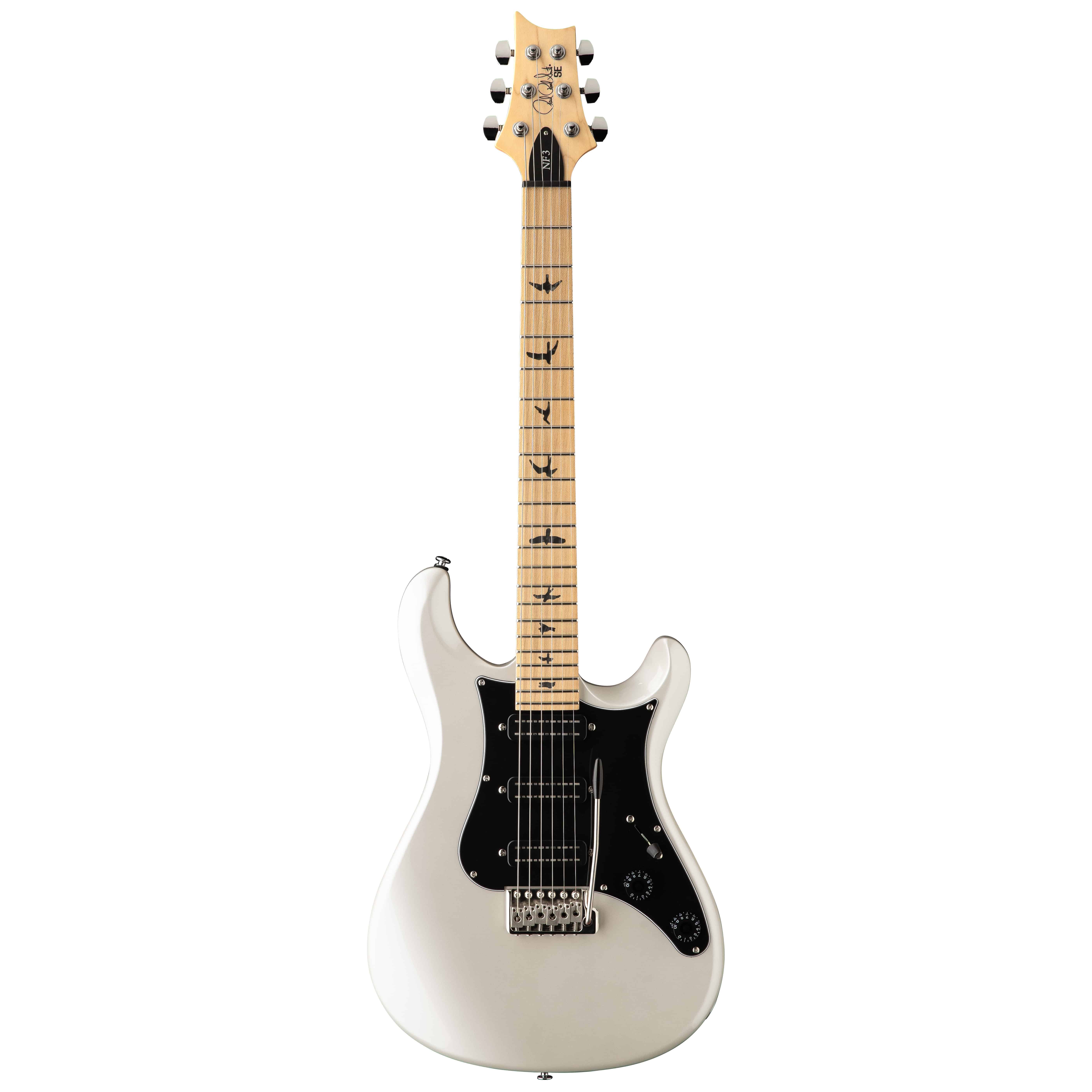 PRS SE NF3 MN Pearl White 1